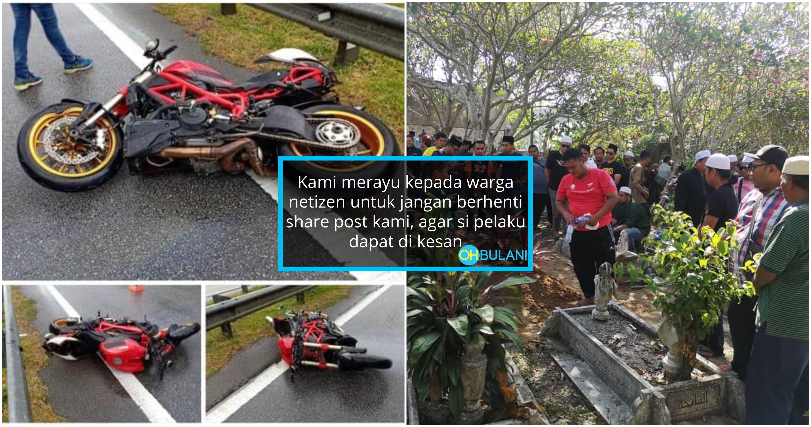 ‘Kenapa Baling Tanah Dekat Daddy Keisha?’ – Nukilan Hati Adik Mangsa Langgar Lari Undang Sebak!