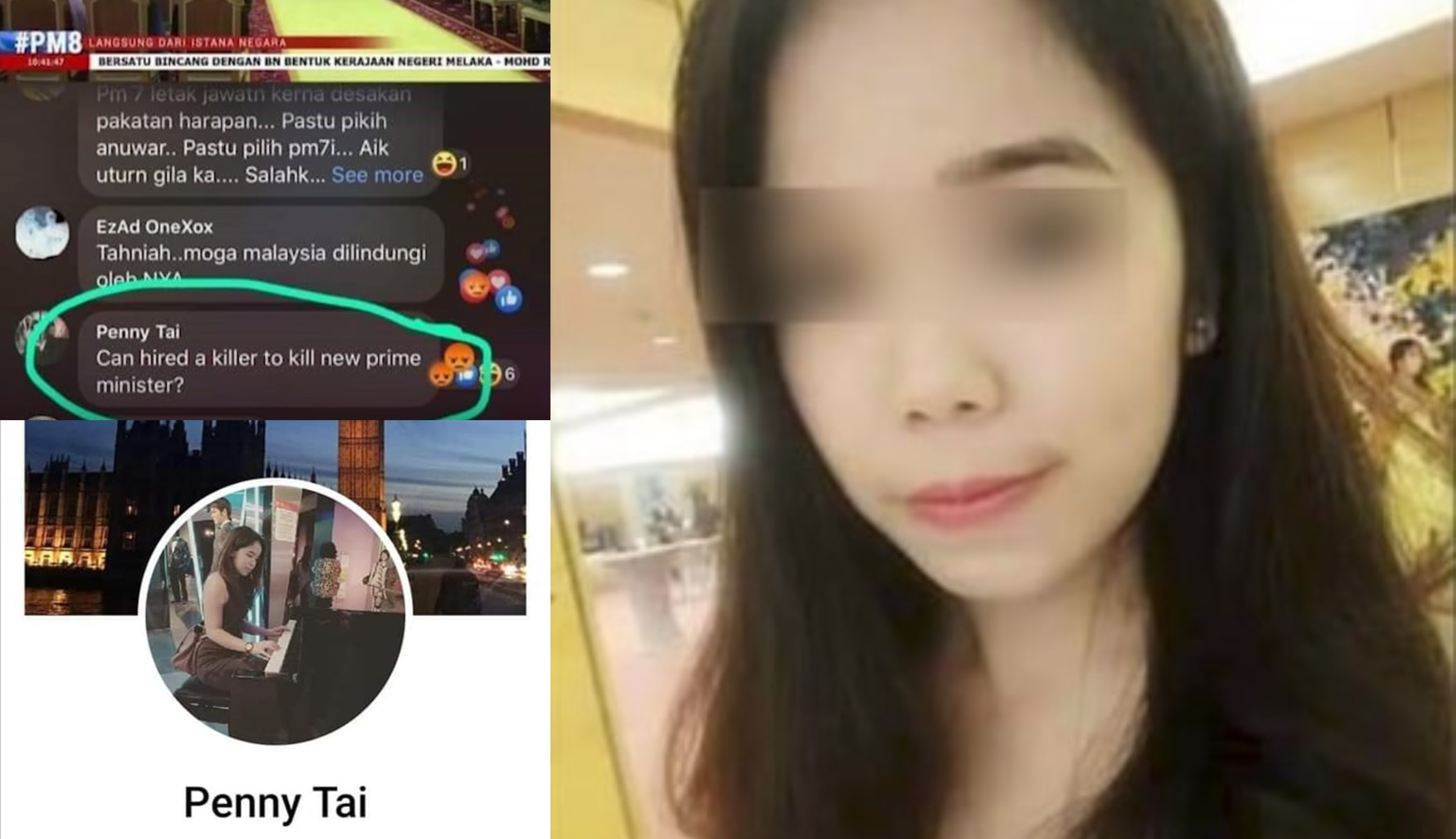 Padah Ugut Bunuh Perdana Menteri Di Media Sosial, Wanita Ini Akhirnya Ditahan Polis