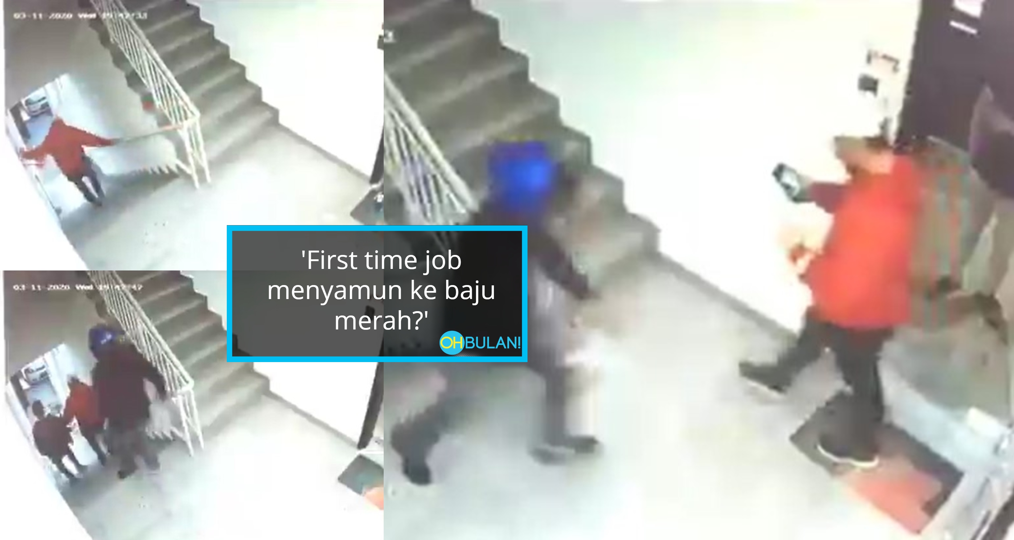 [VIDEO] ‘Tuhan Bayar Cash’ – Gelagat Penyamun ‘Amatur’ Ini Buat Ramai Berdekah!