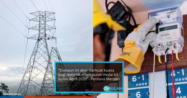 TNB Tawar Diskaun Bil Elektrik Sehingga 50 Peratus. Ini Apa Yang Korang Perlu Tahu!