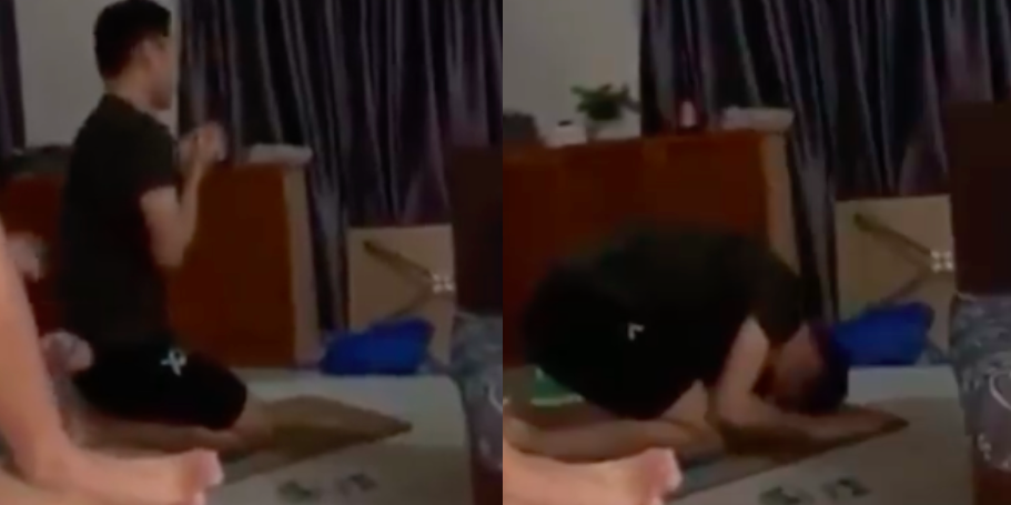 Berlakon Solat Sambil Ketawa, Viral Video Lelaki Hina Agama Islam