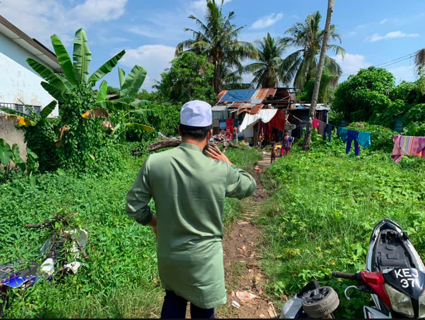 Masalah Selesai Rumah Daif Timbunan Sampah Pak Aq 