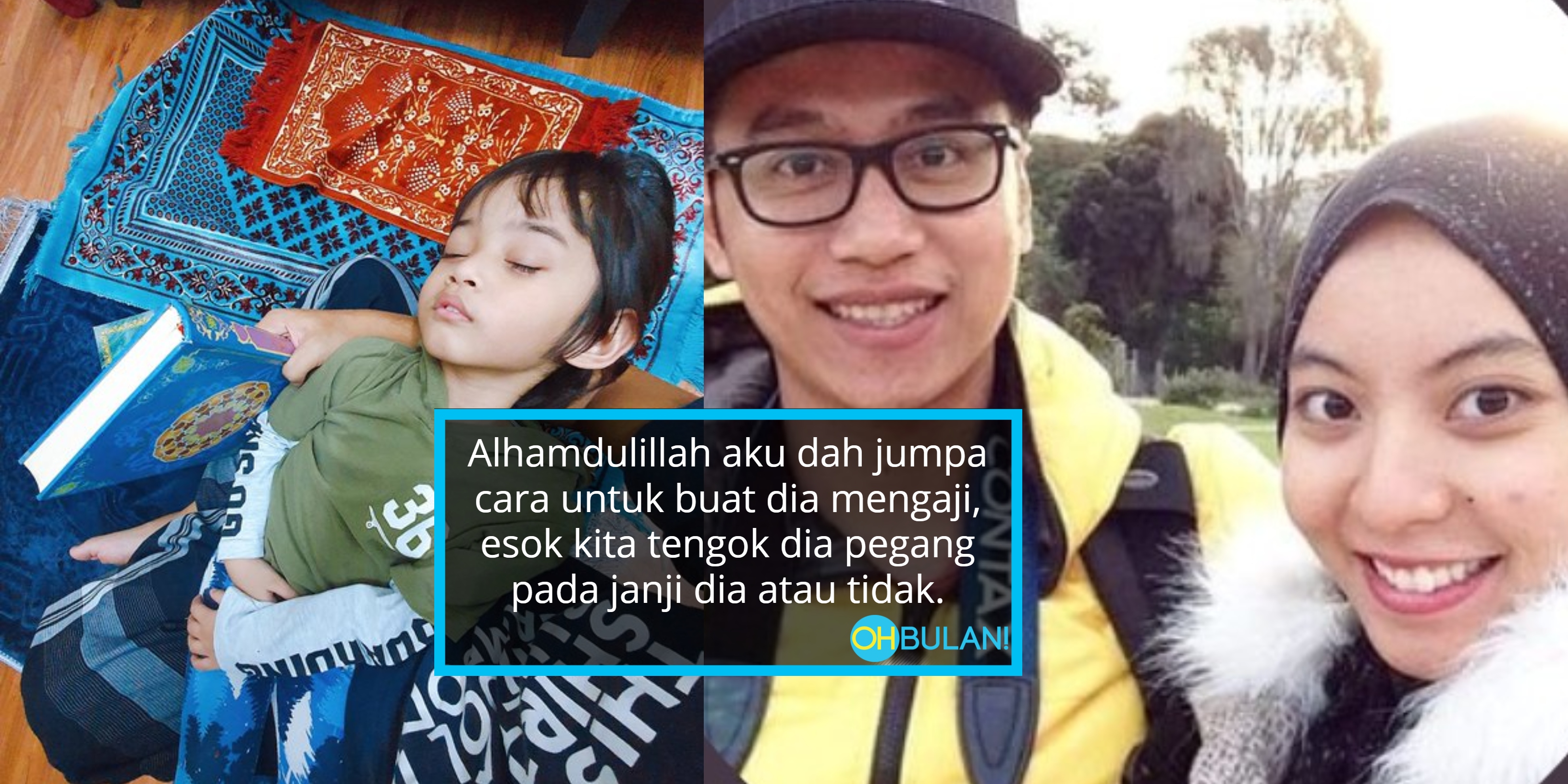 ‘Anak Perlu Lihat Kita Mengaji’ – Guna Konsep ‘Role Model’ Atasi Anak Liat Belajar Mengaji