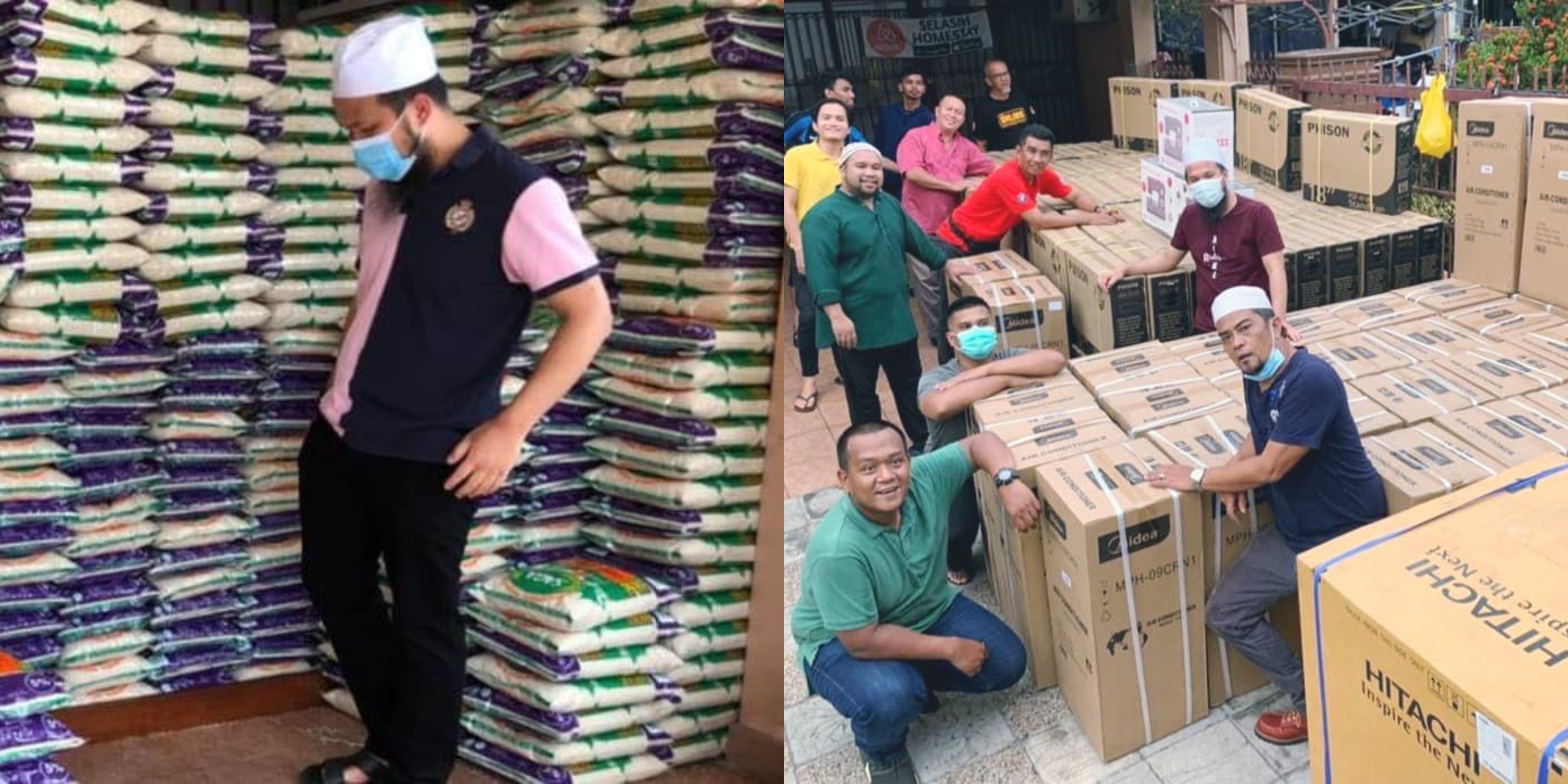 Ustaz Ebit Lew Sumbang 100 Kipas, Aircond Mudah Alih Untuk Kegunaan Hospital & Klinik
