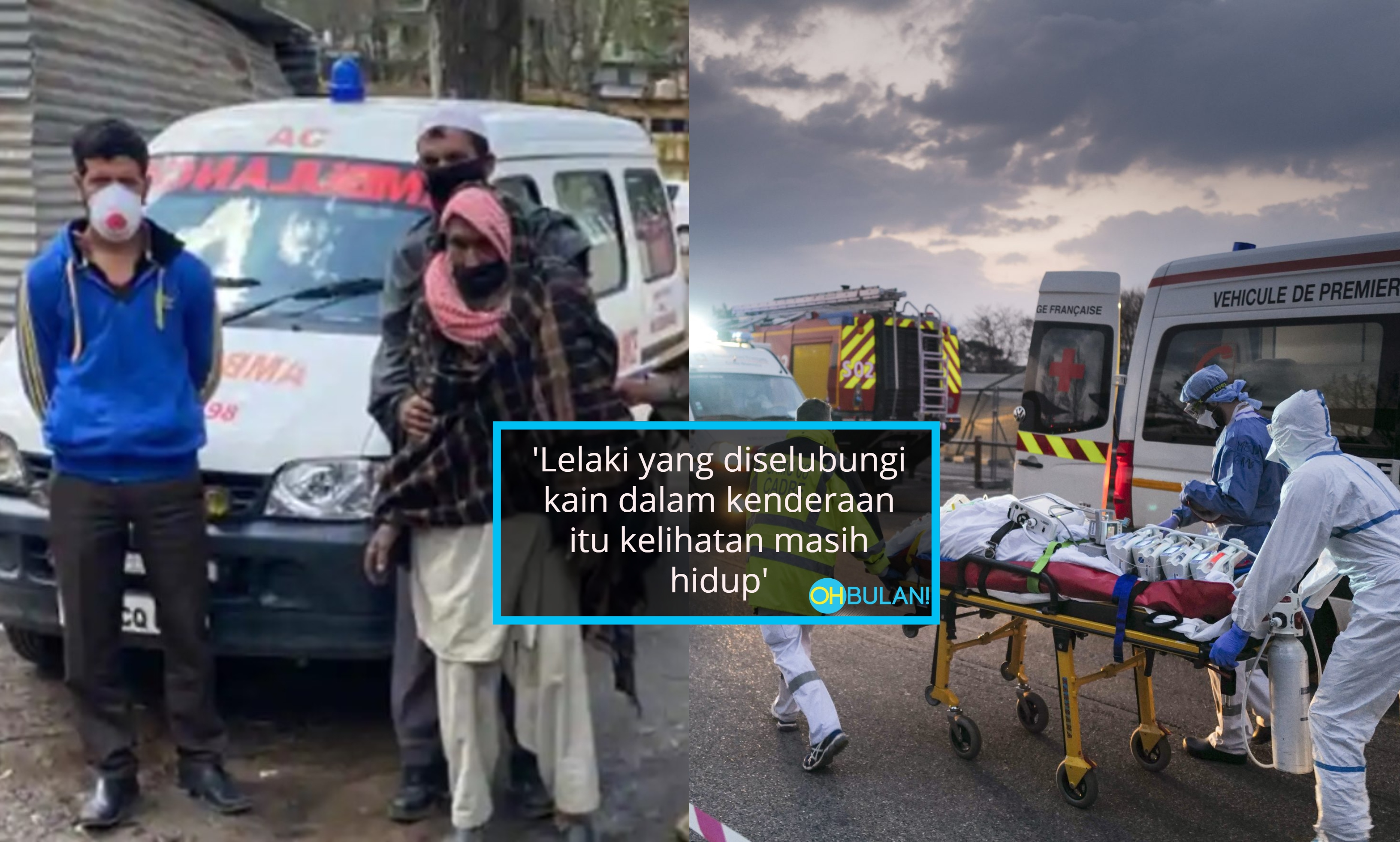 Warga Emas Berlakon Mati Sebab Nak Balik Kampung Masa ‘Lockdown’