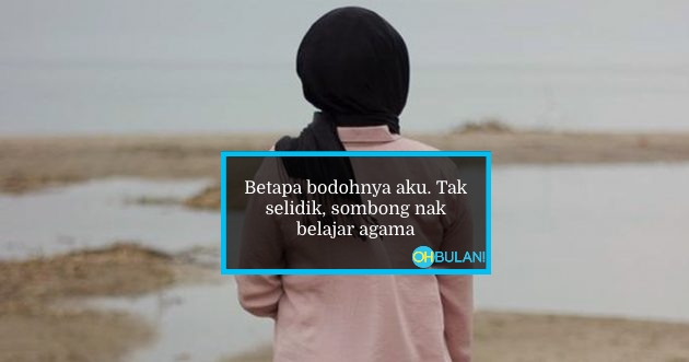 Diceraikan Suami Ketika Hamil 7 Bulan, Wanita Kesal ‘Sombong Tak Belajar’ Agama Sehinggalah..