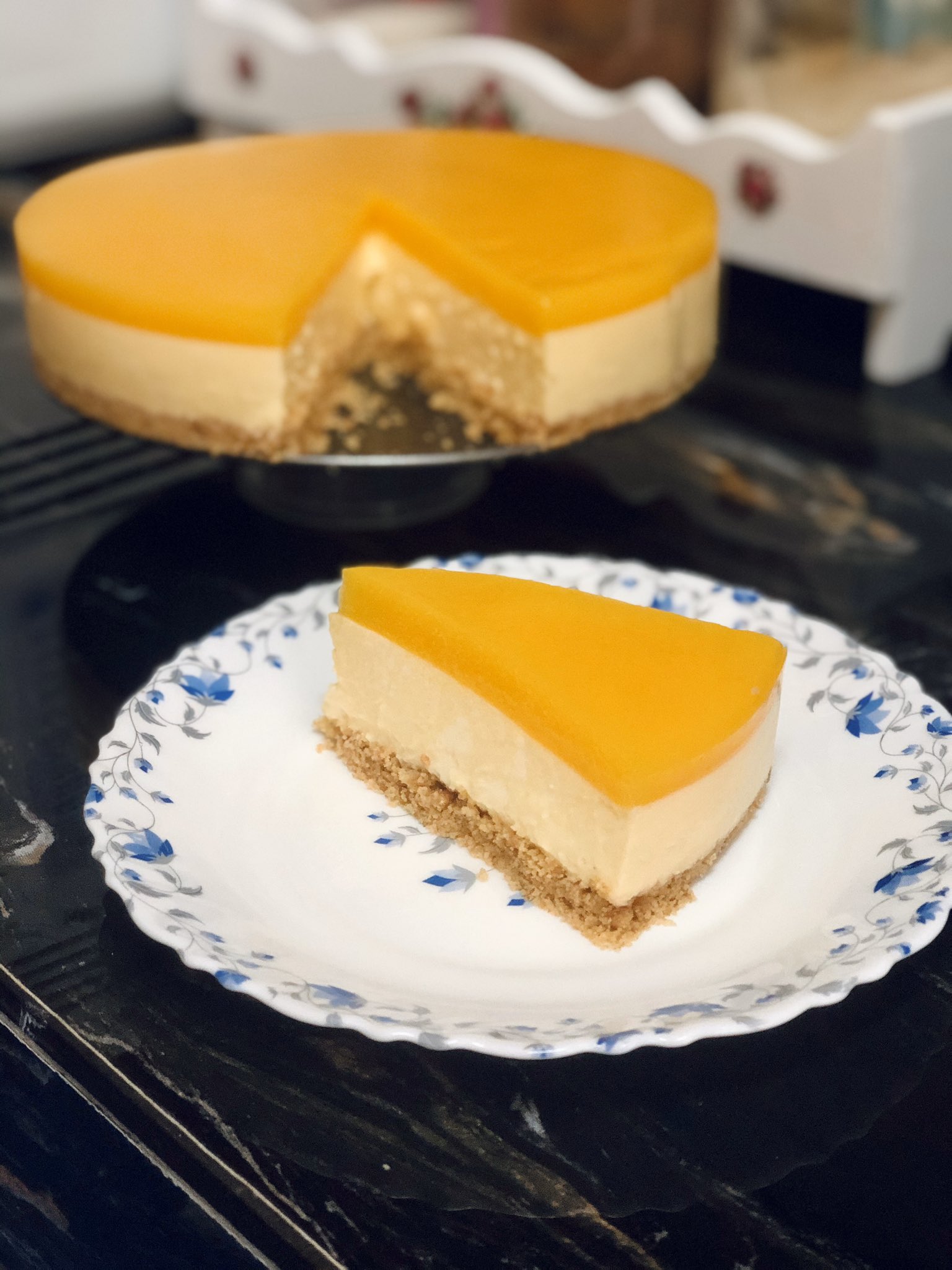 Resepi Mango Cheesecake