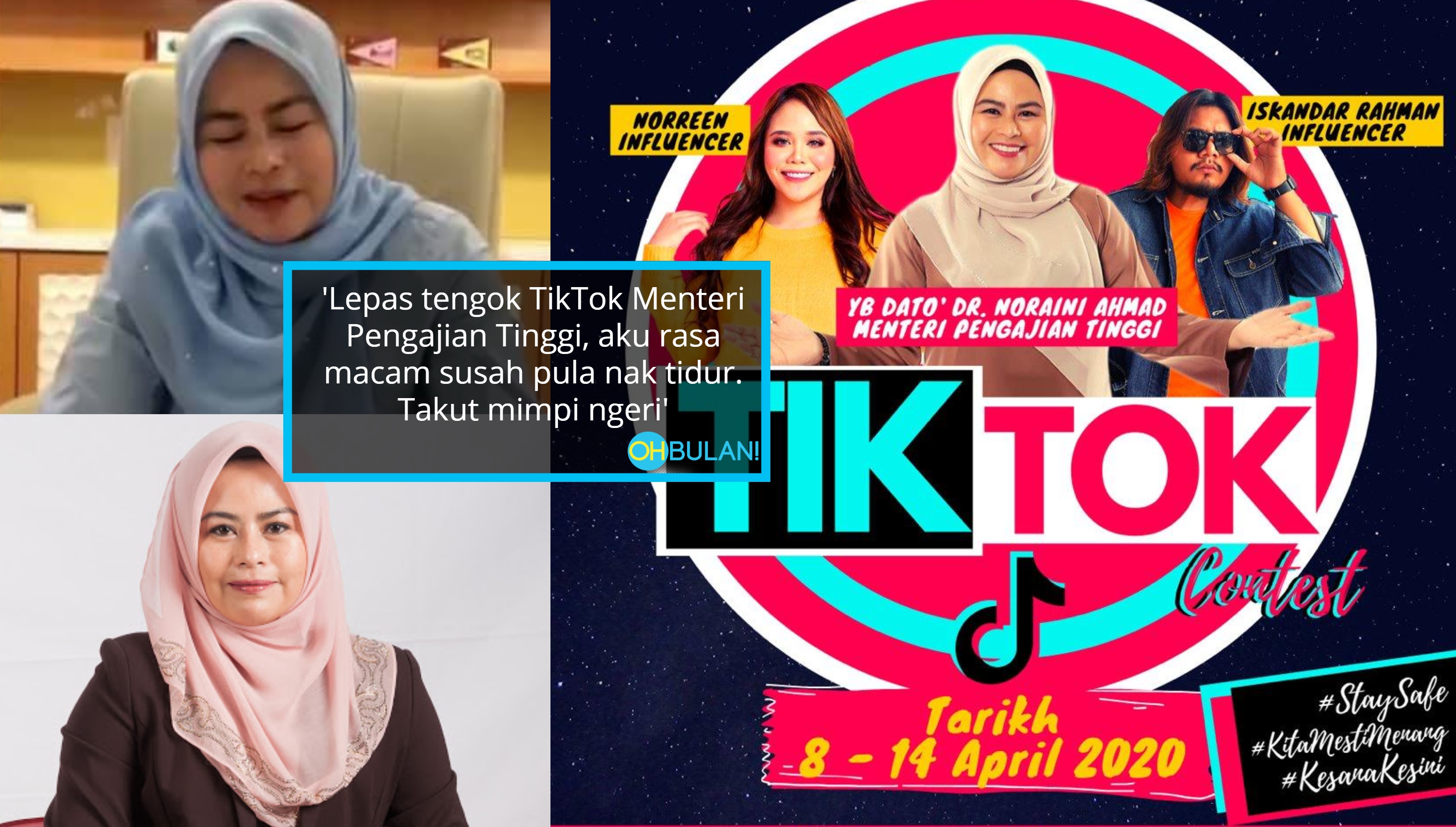 Menteri Pengajian Tinggi Dikecam Anjur Pertandingan Tiktok