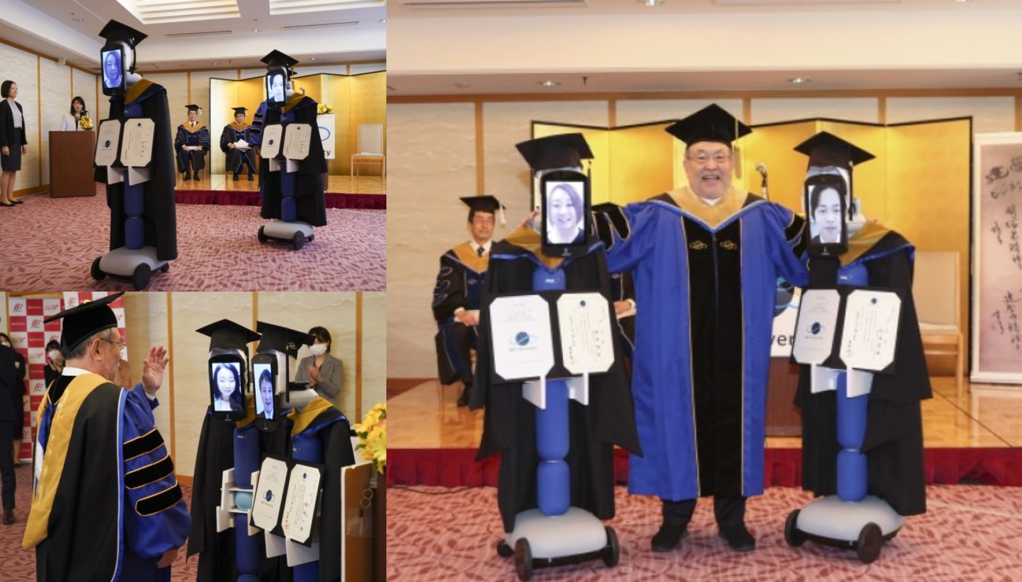 Covid-19: Robot Ganti Graduan Naik Pentas, Pelajar Universiti Ini Gembira Akhirnya Konvo!
