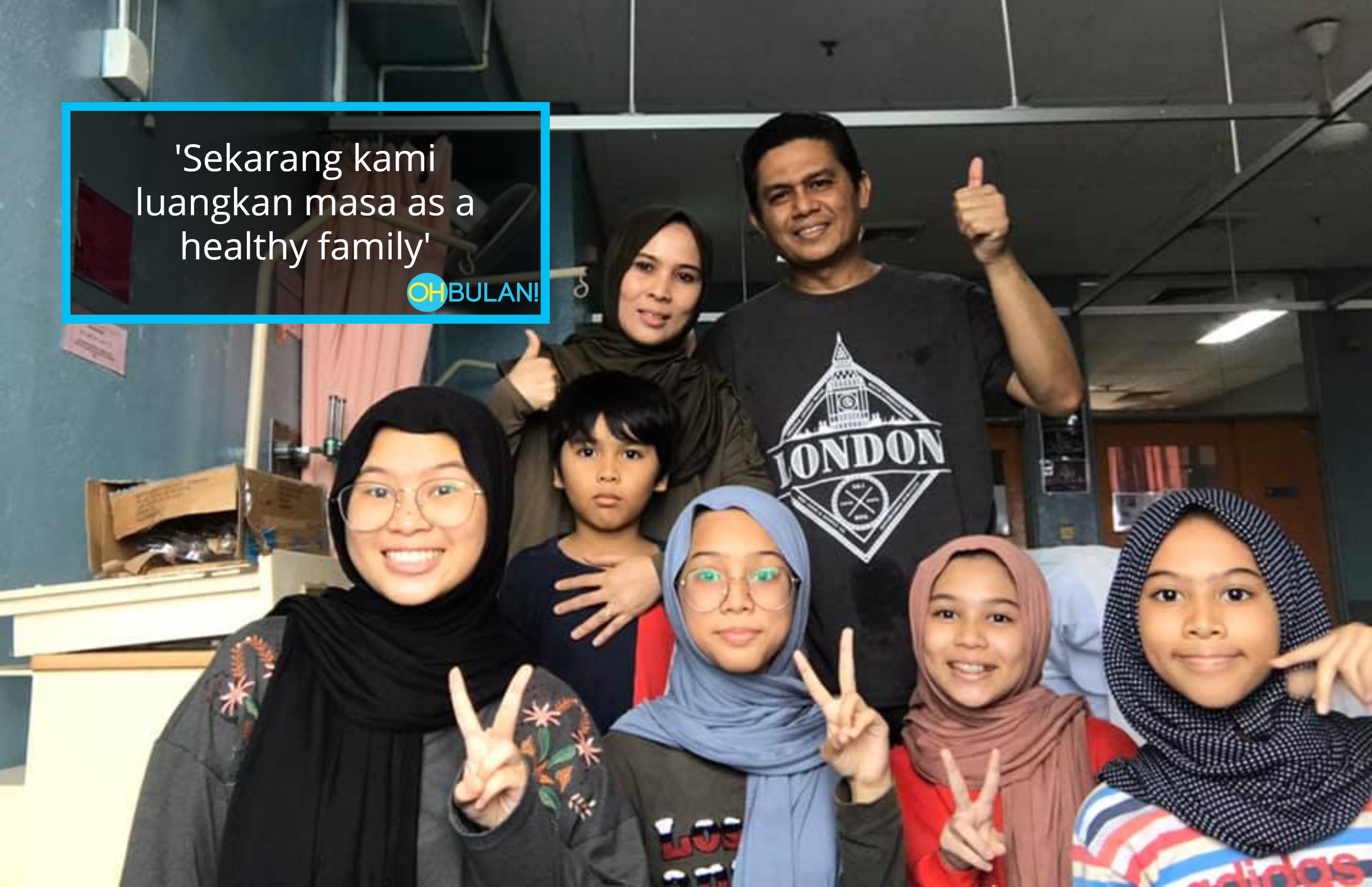 ‘Kami Disatukan Kembali Sebagai Sebuah Keluarga Bebas Covid’