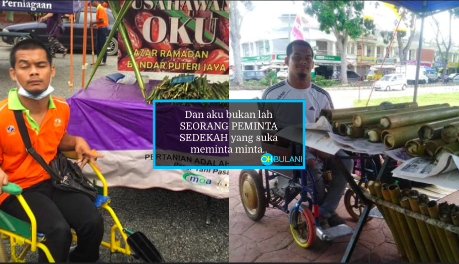 ‘Jangan Cemarkan Imej Saya!’ – Pemuda Kurang Upaya Kesal Dituduh Menipu Meniaga, ‘Otak Yahudi’
