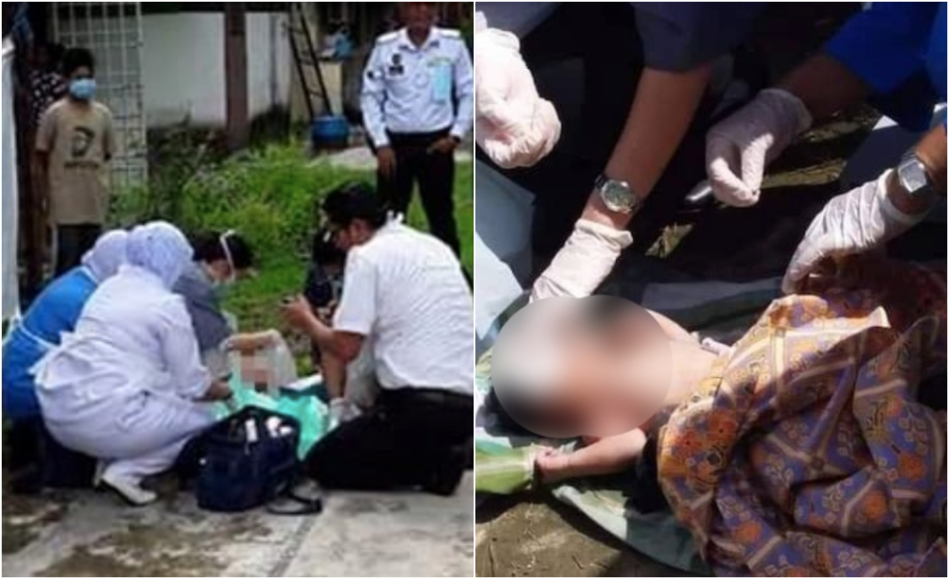 Gadis Panik Campak Bayi Baru Lahir Dari Tingkat 4