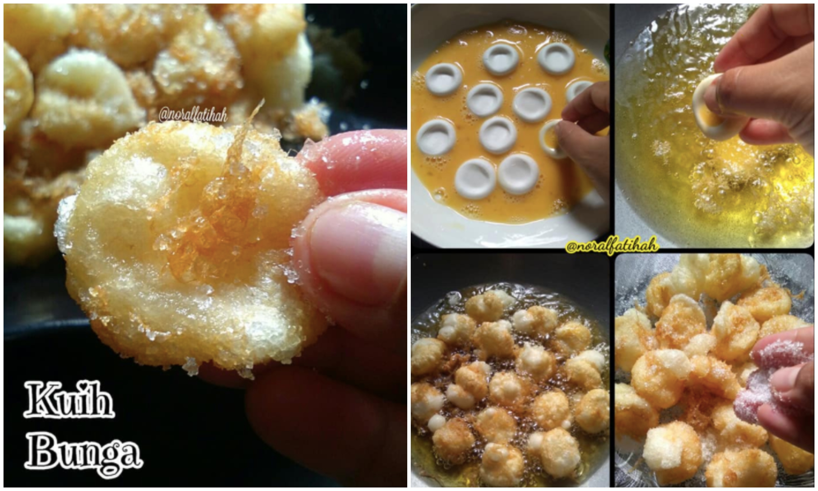 Liat & Manis, Resipi Kuih Bunga Tradisi Terengganu Ini Sesuai Dijadikan Juadah Berbuka