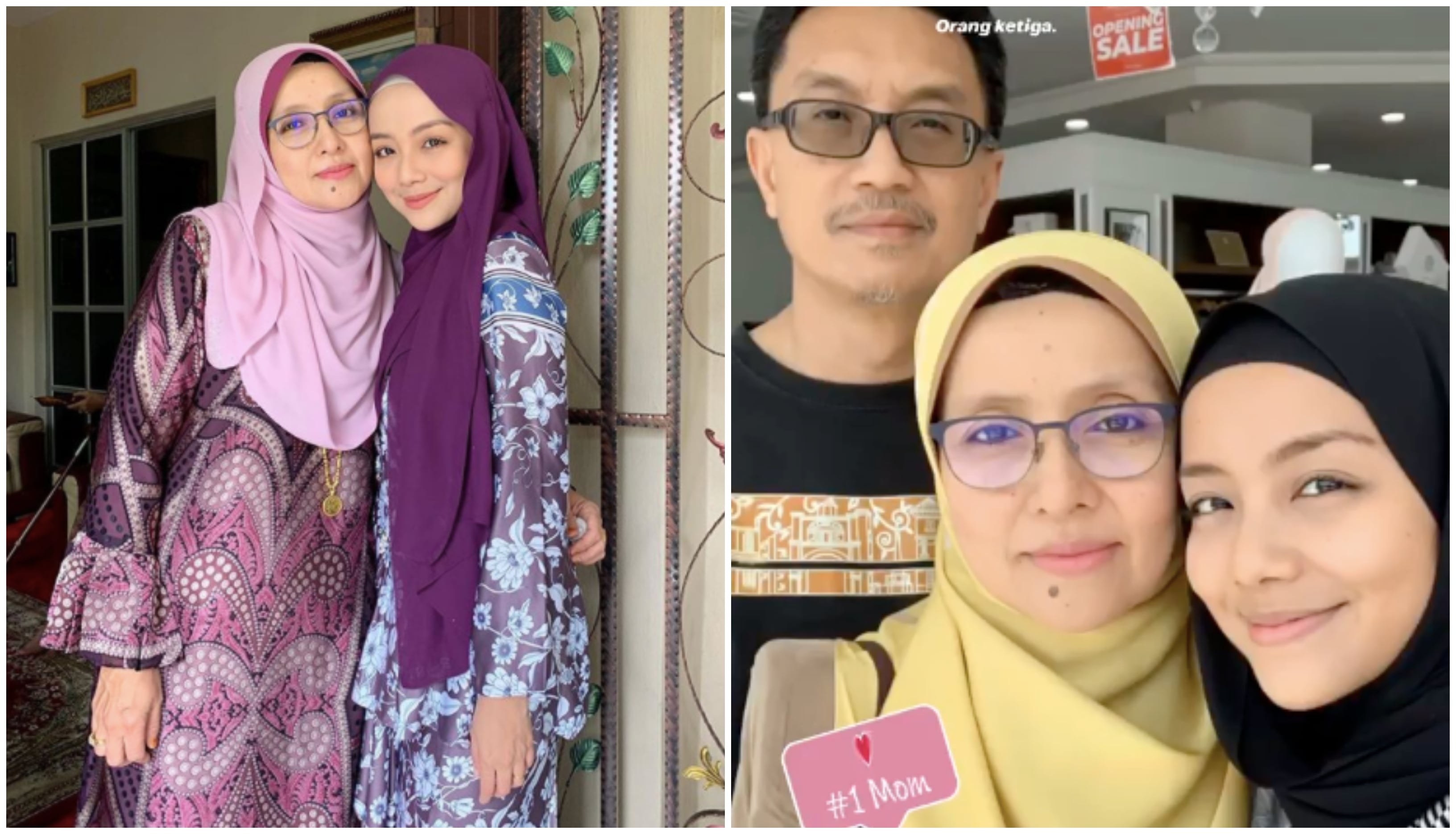 ‘Patut Anak Dia Cantik’ – Foto Mak Mira Filzah Tarik Perhatian Ramai