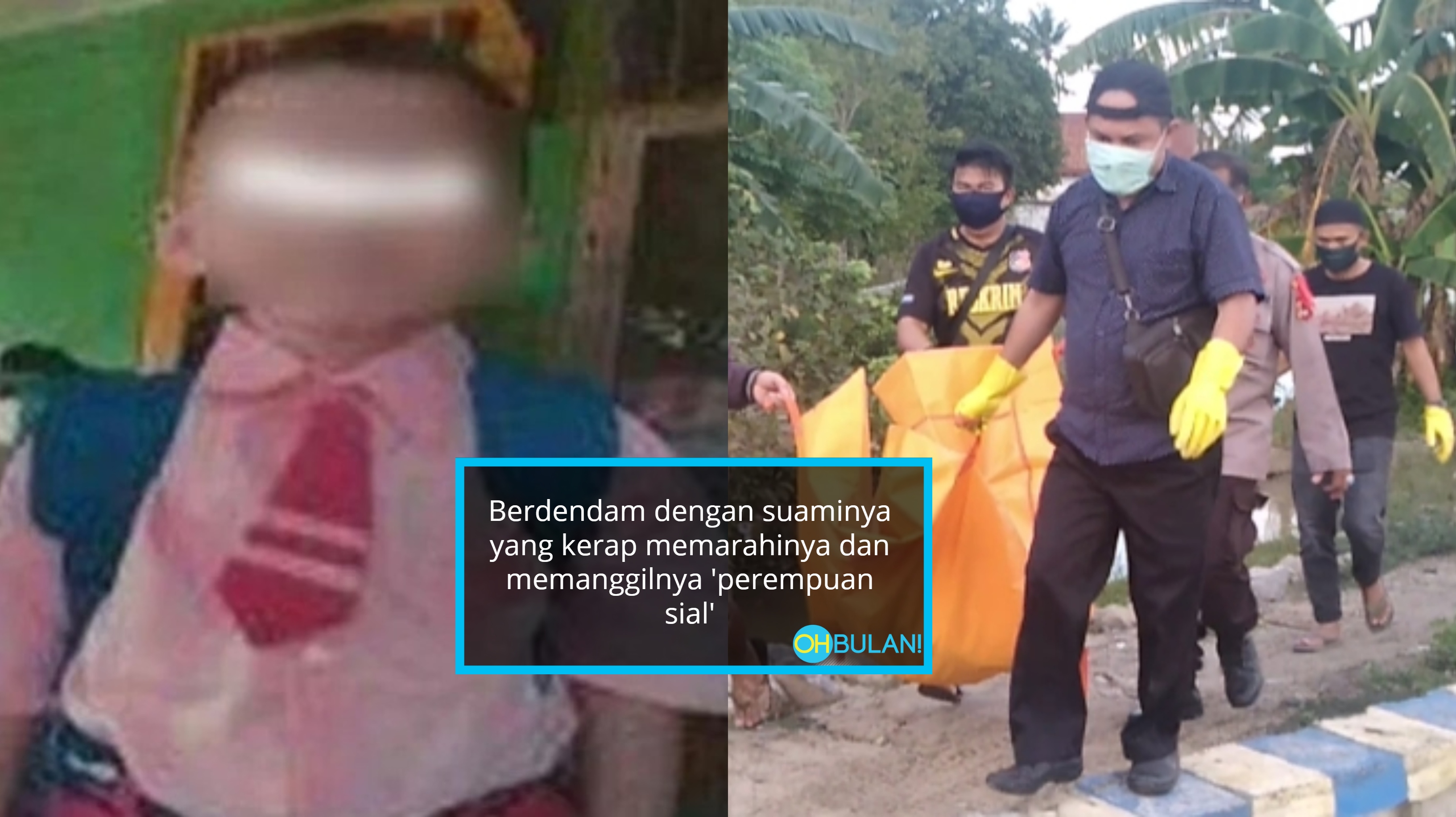 Bunuh, Campak Anak Tiri Dalam Sungai Sebab Cemburu