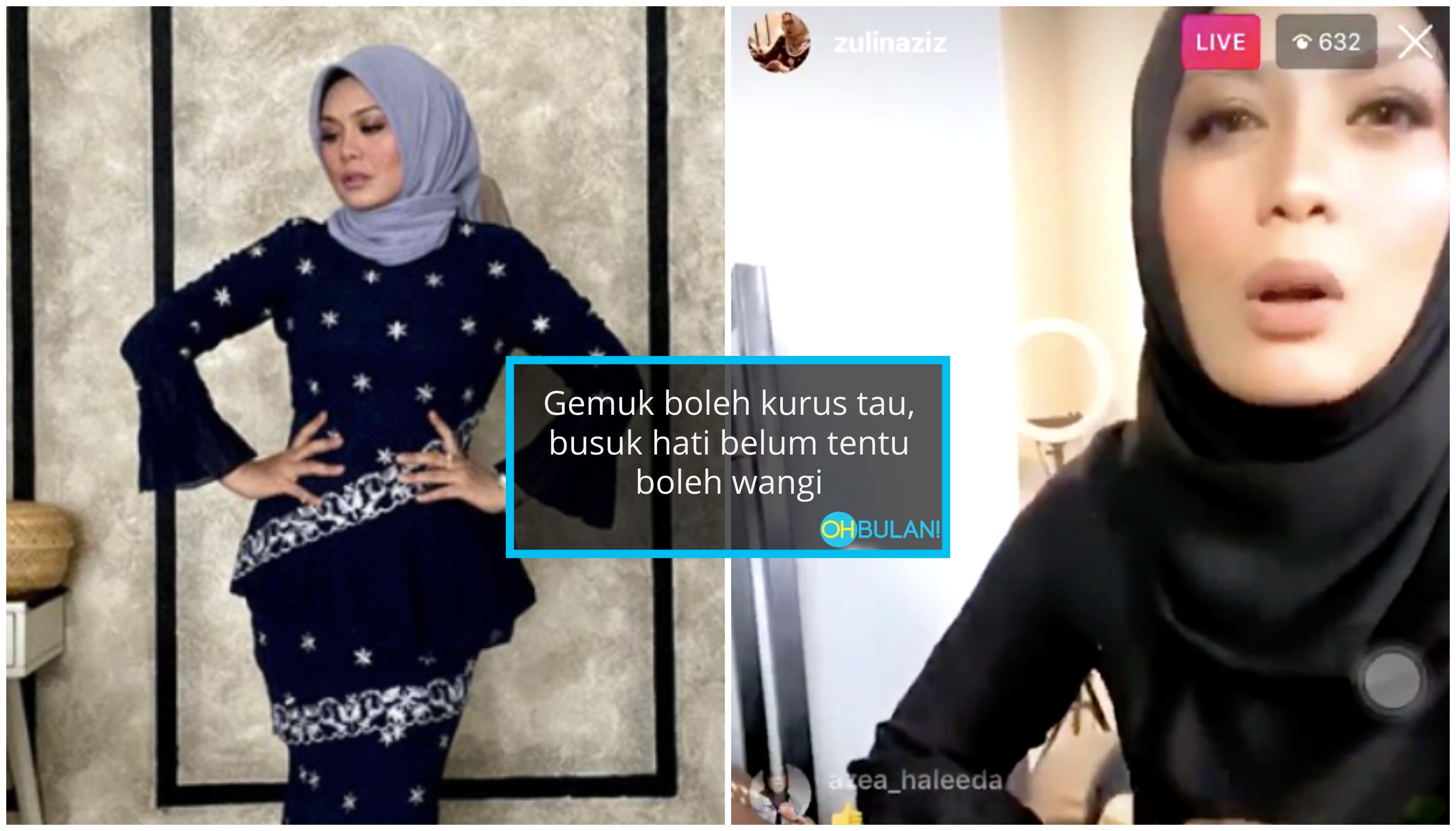 ‘Ingat Perempuan Gemuk Boleh Dipermainkan Ke?’ – Bekas Kekasih Cari Balik Zulin Aziz Selepas Kurus?