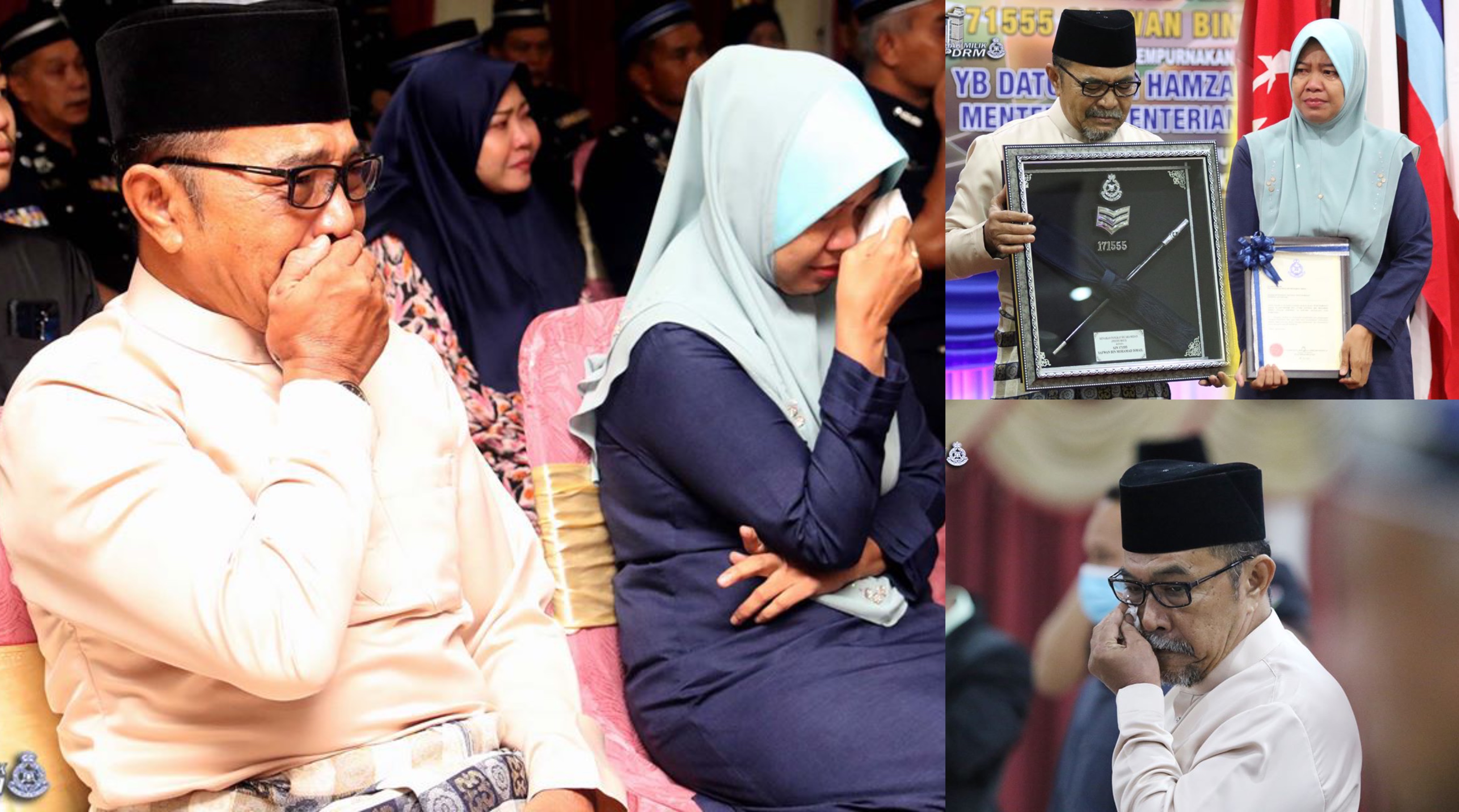 Dirempuh Pemandu Mabuk, Majlis Kenaikan Pangkat Allahyarham Koperal Safwan Penuh Hiba