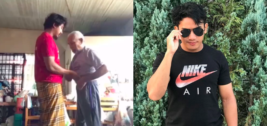 Tetap Jaga Penuh Kasih Sayang Walaupun Ayah Dah Tak ‘Kenal’ Anak, Video Pemuda Ini Undang Sebak