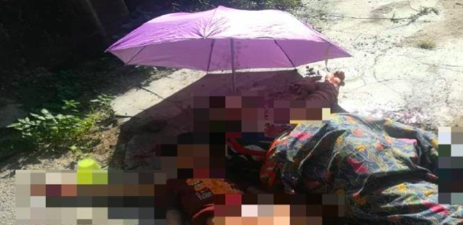 Anak Menangis Disisi Mayat Ibu Selepas Ditikam Bapa