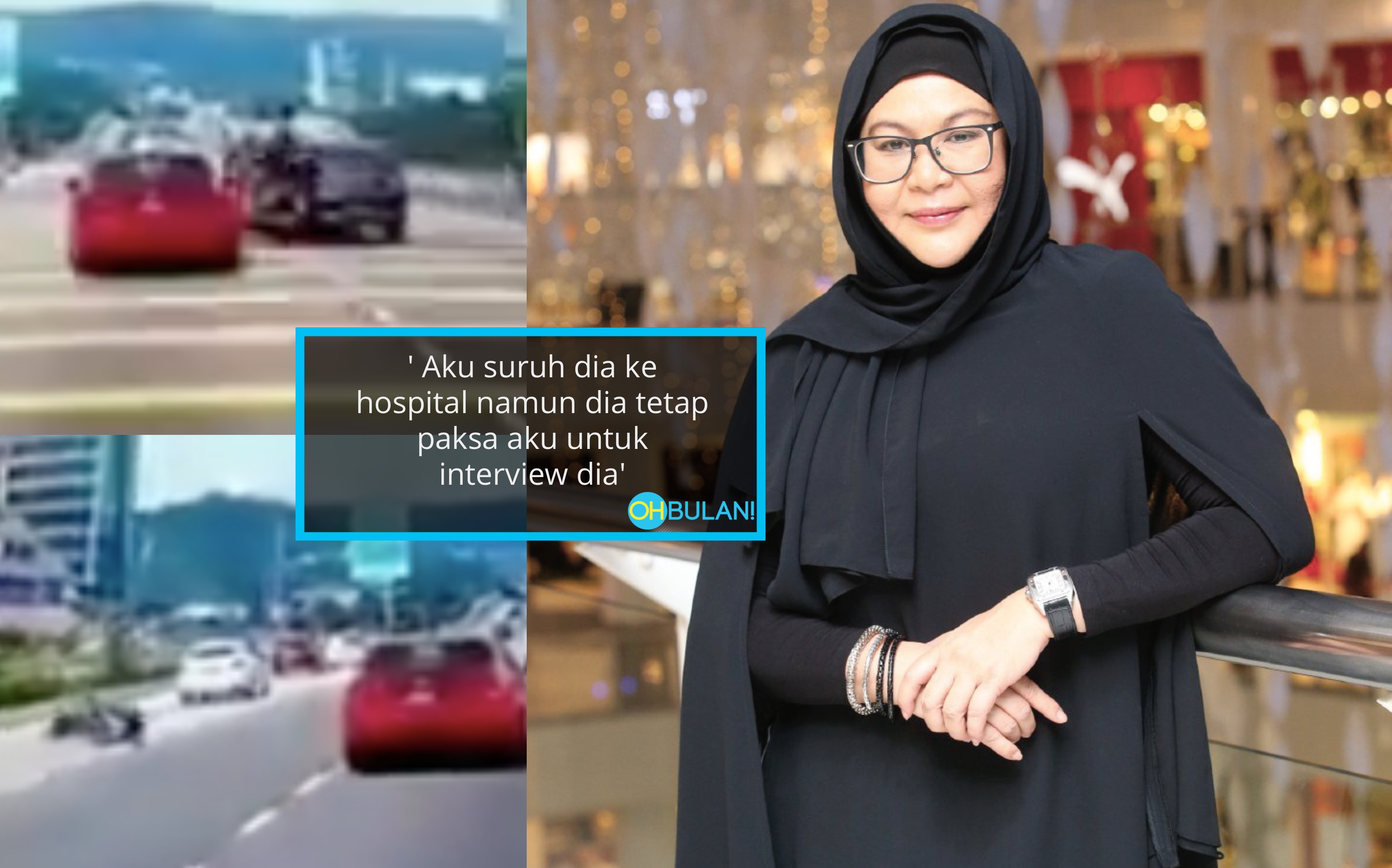 Datang Temuduga Selepas Kemalangan, Erma Fatima Siap ‘Reserve’ Jawatan Di Syarikat Buat Lelaki Ini