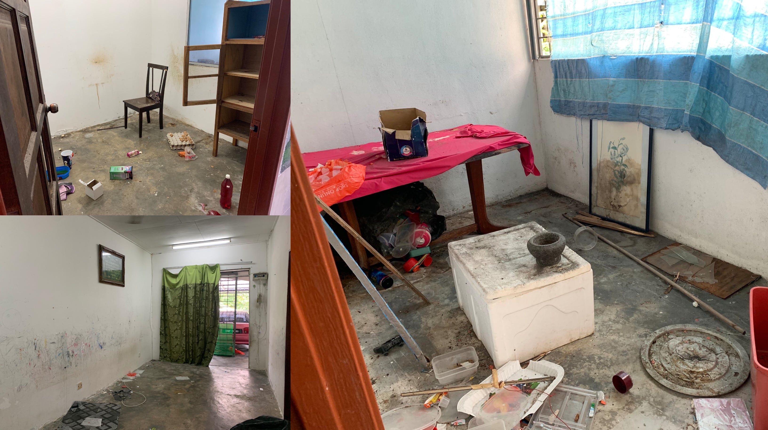 Sudahlah Sewa 4 Bulan Tak Bayar, Rumah Ditinggalkan Macam ‘Tongkang Pecah’!