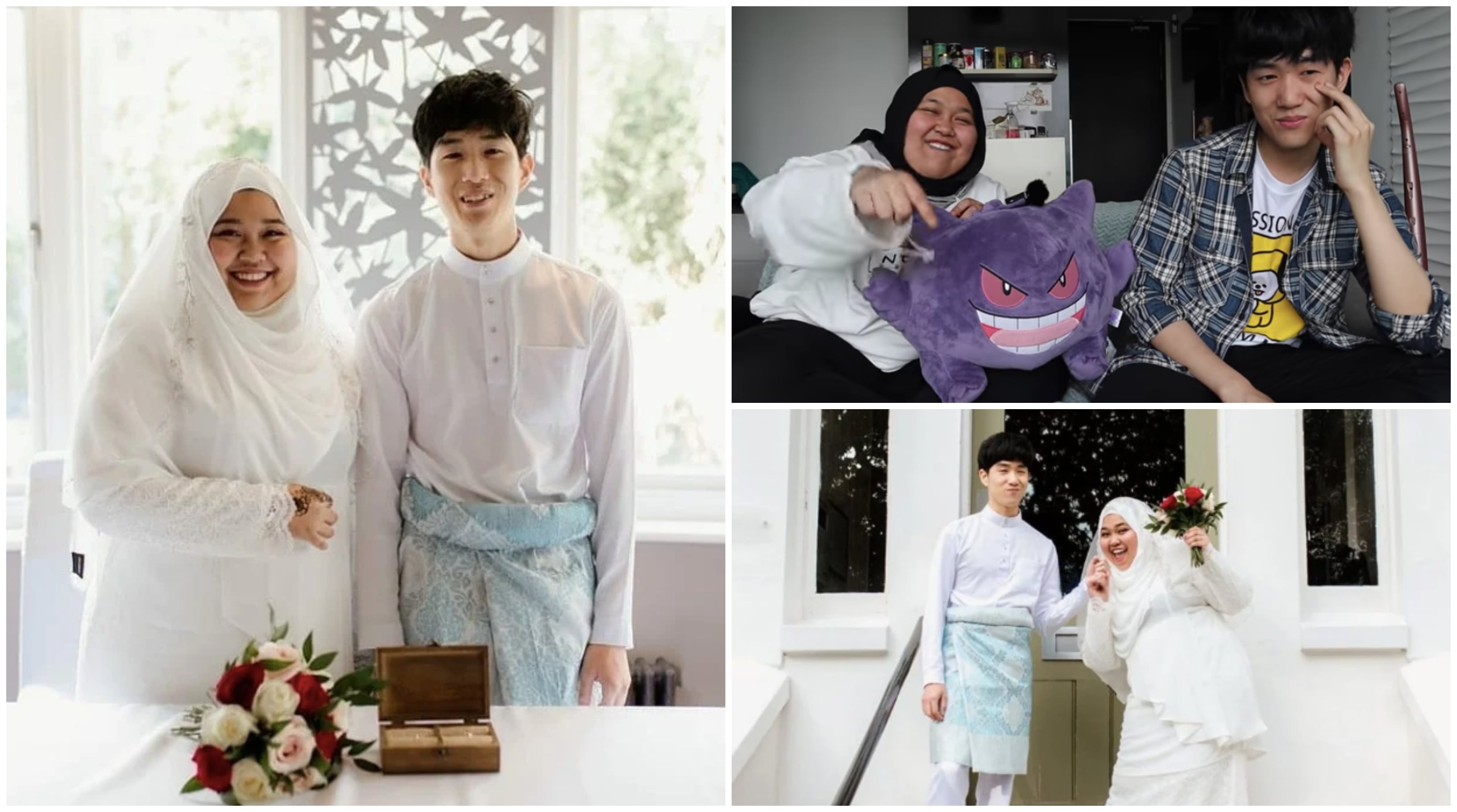 5 Tahun Berkenalan, Gadis Melayu Kahwini Suami Kacukan Chinese-British Curi Tumpuan