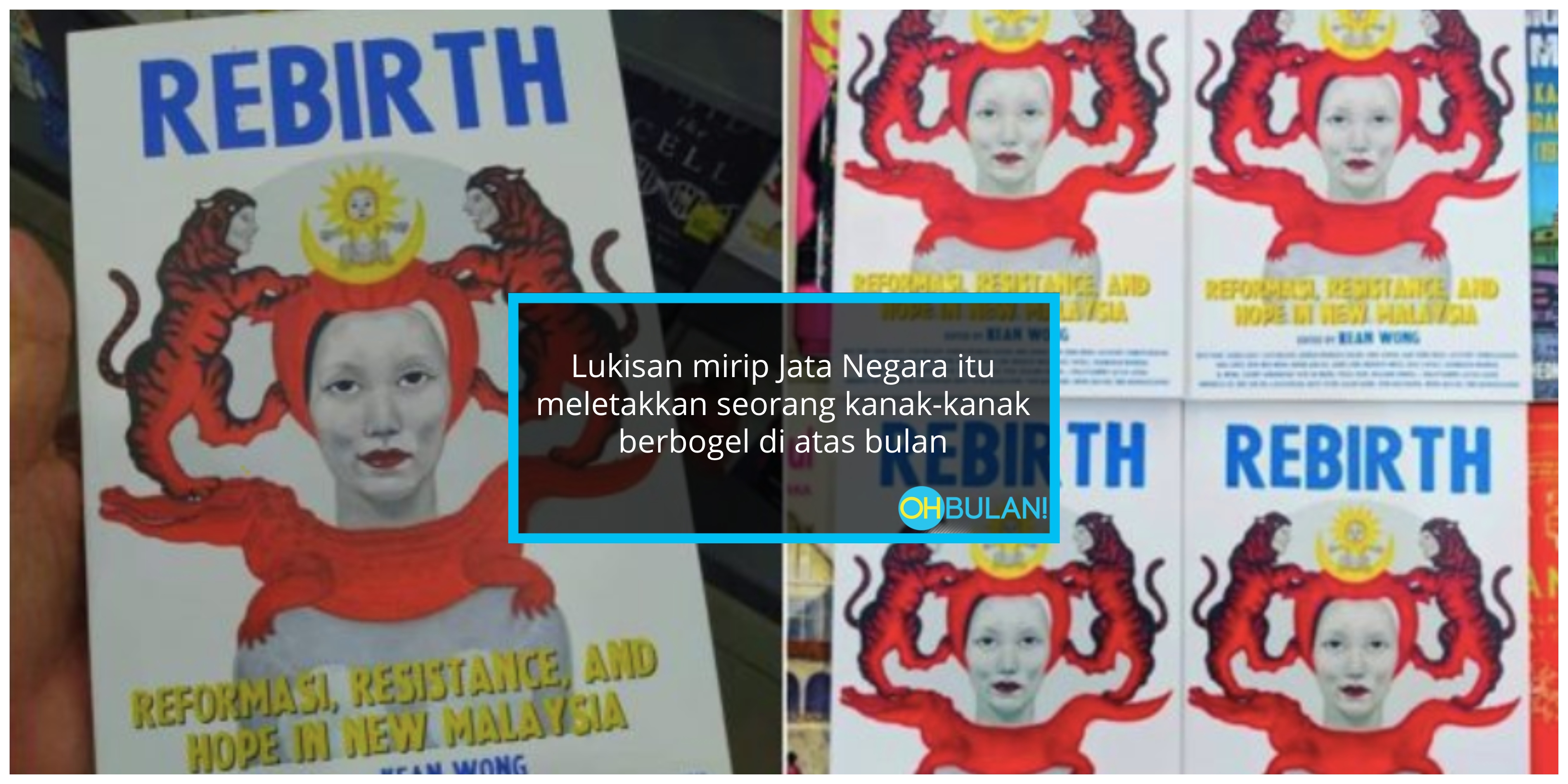 Cover Buku Mirip Jata Negara Diubahsuai, Polis Bakal Ambil Tindakan