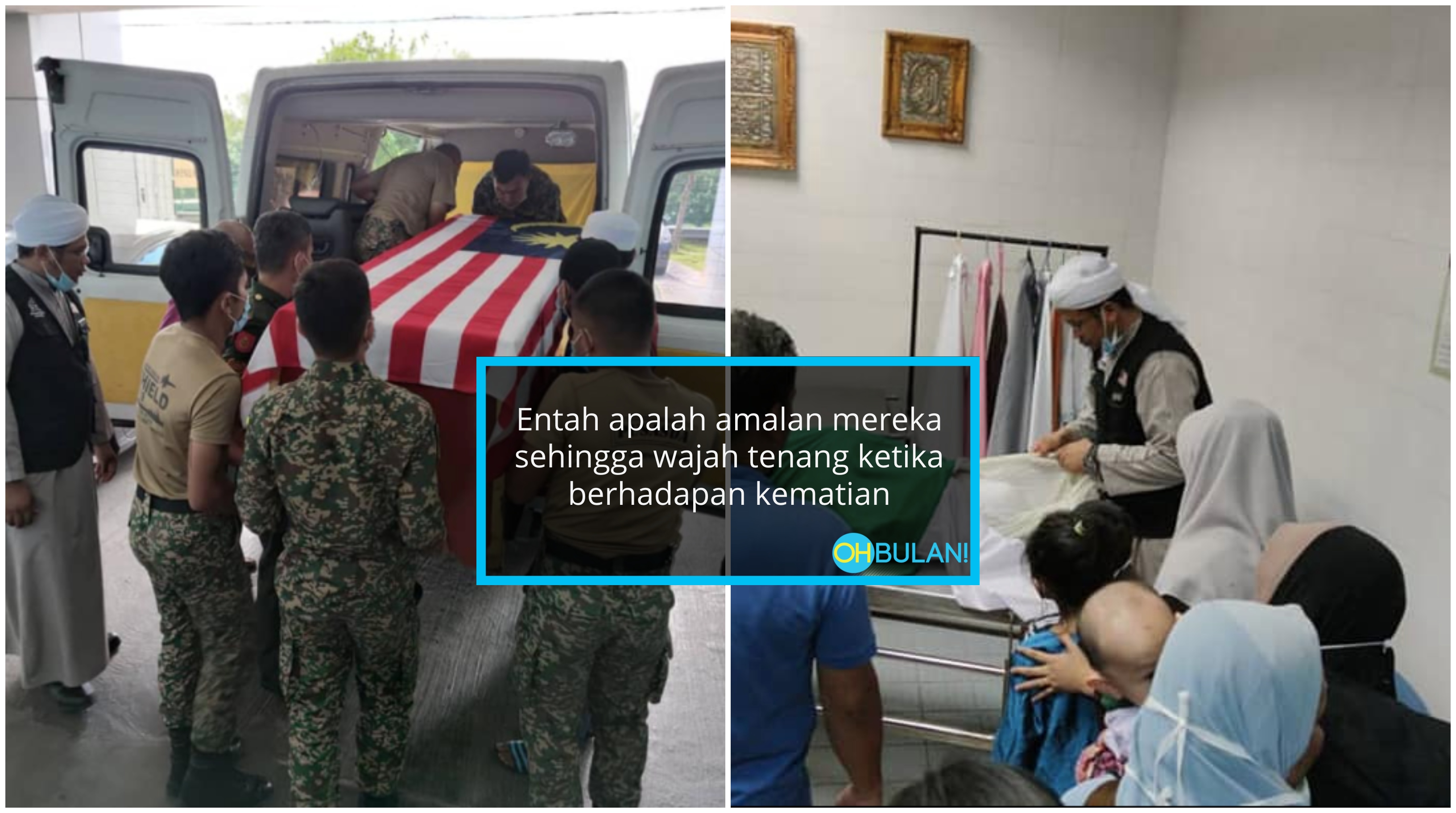 ‘Wajah-Wajah Yang Sangat Dicemburui’ – Pengalaman Urus Tiga Jenazah Tersenyum Saat Dikafankan