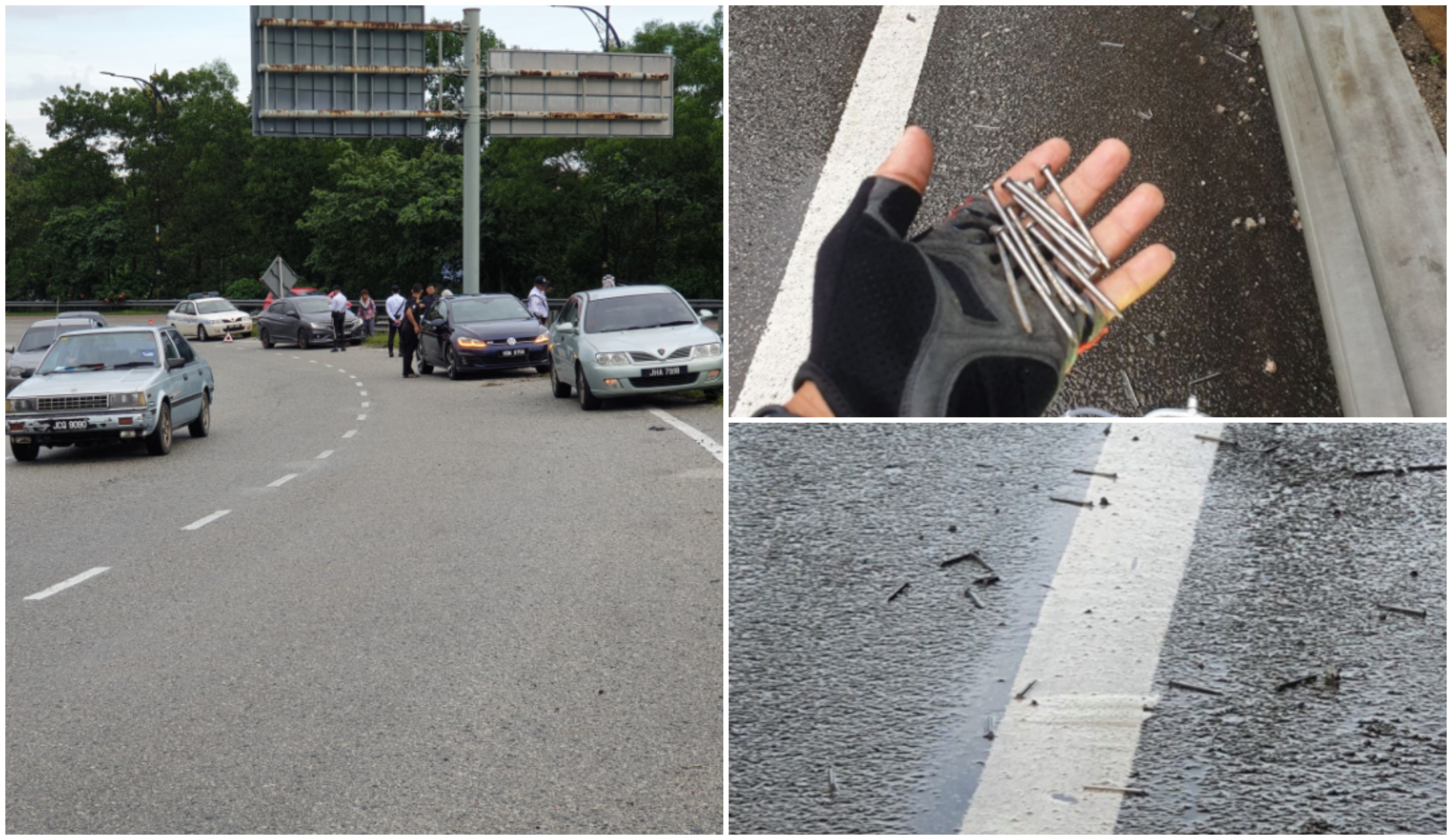 ‘Pedajal’ Tabur Paku Atas Jalan…