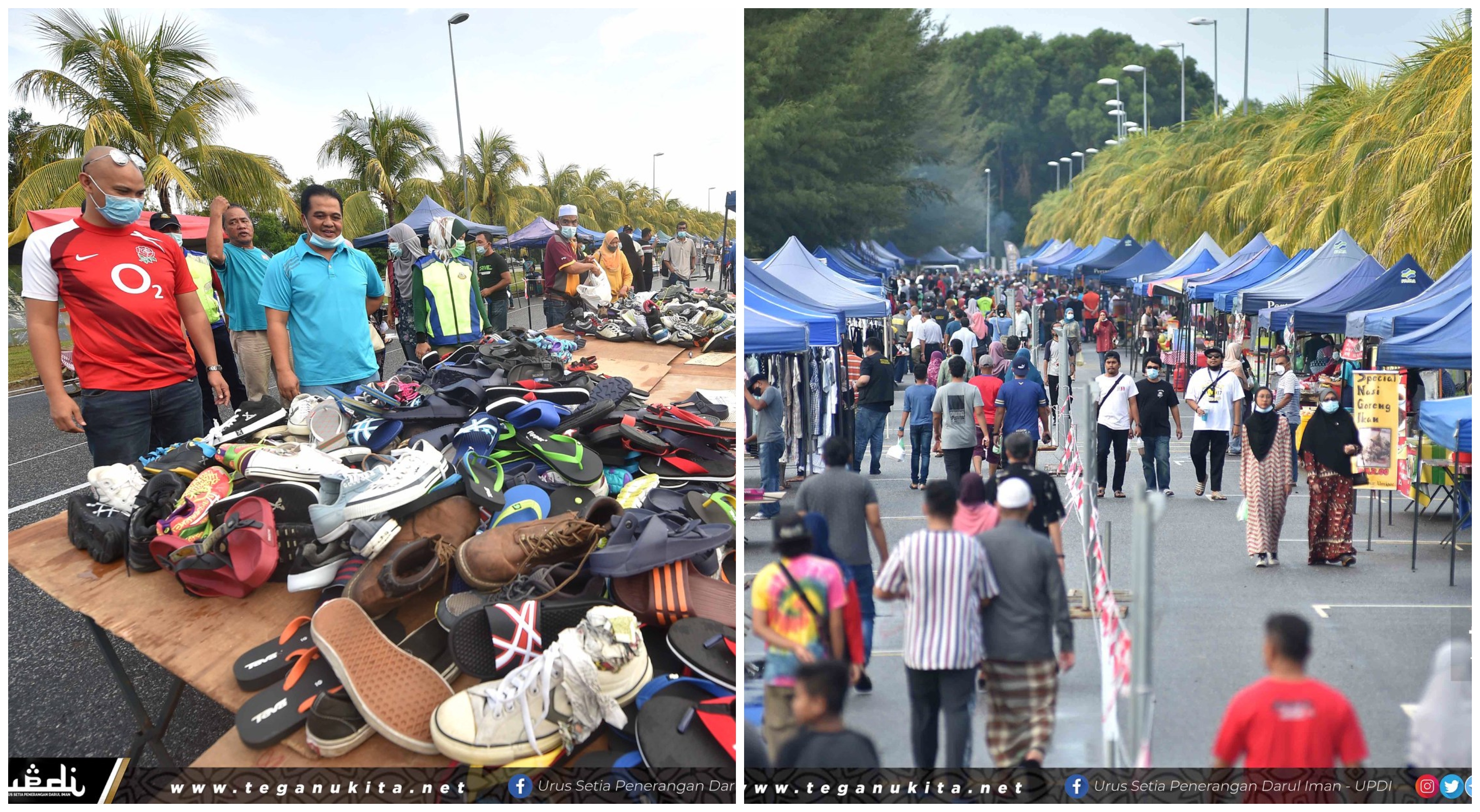 BolehKini: Hiburan: [FOTO] Terengganu Buka Pasar Malam Pertama Dalam