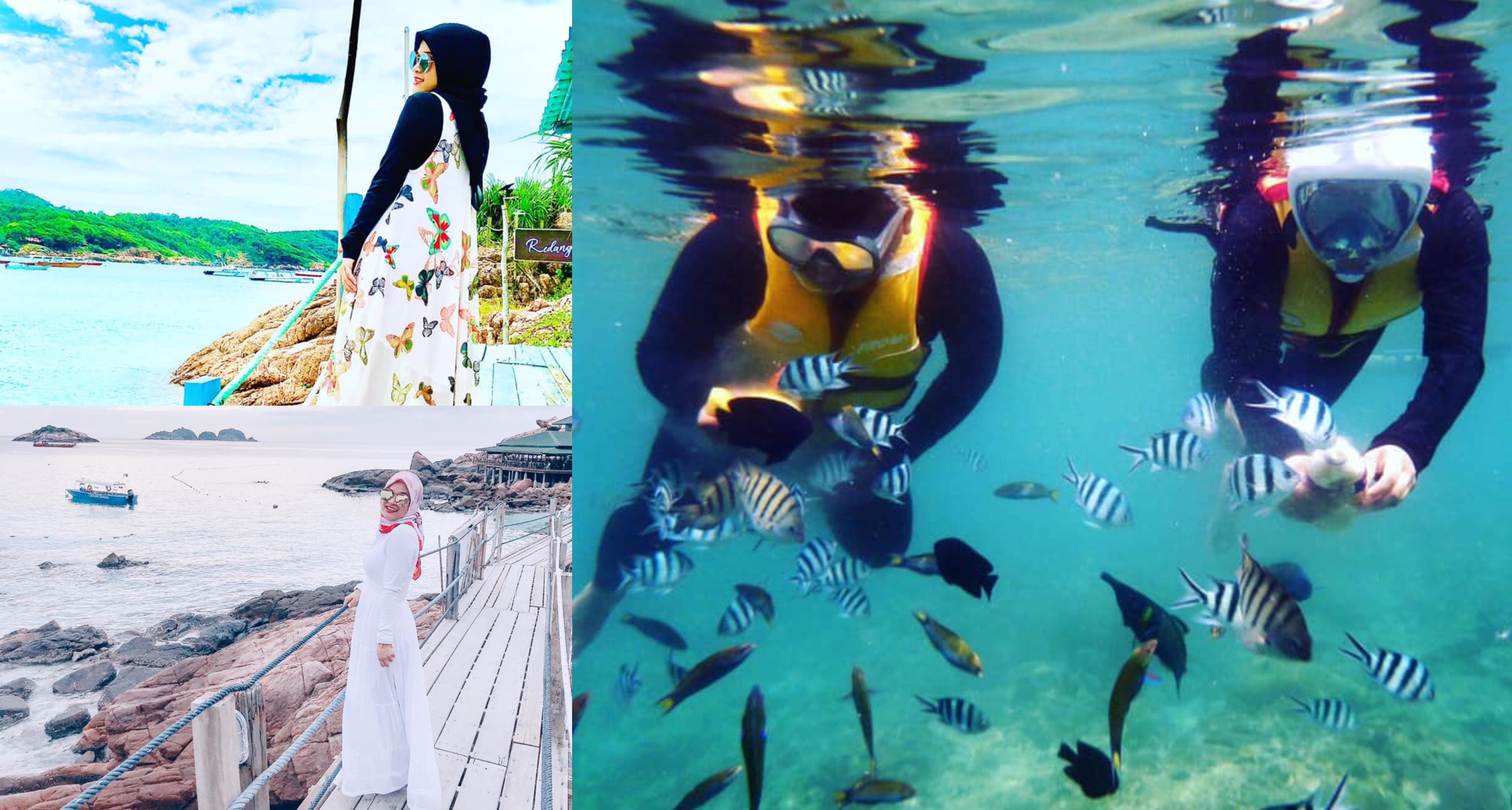 Trip Ke Maldives Cancel, Wanita Ini Ubati Kekecewaan Bercuti di Pulau Redang Dengan Hanya RM389 Je!