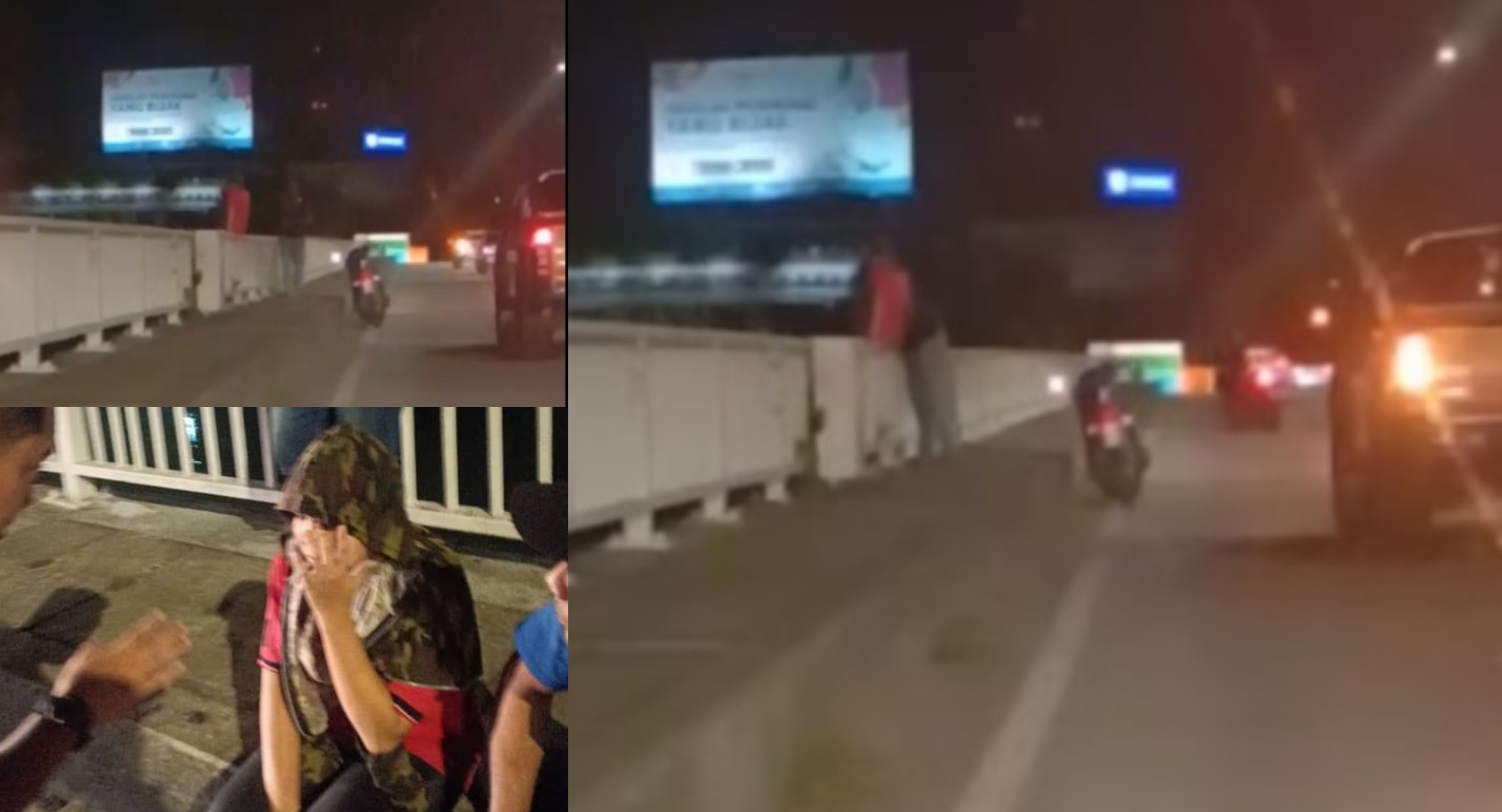 [VIDEO] ‘Janganlah Kacau Dia Wehh!’ – Wanita Cuba Bunuh Diri Terjun Jambatan Diselamatkan Pemuda India