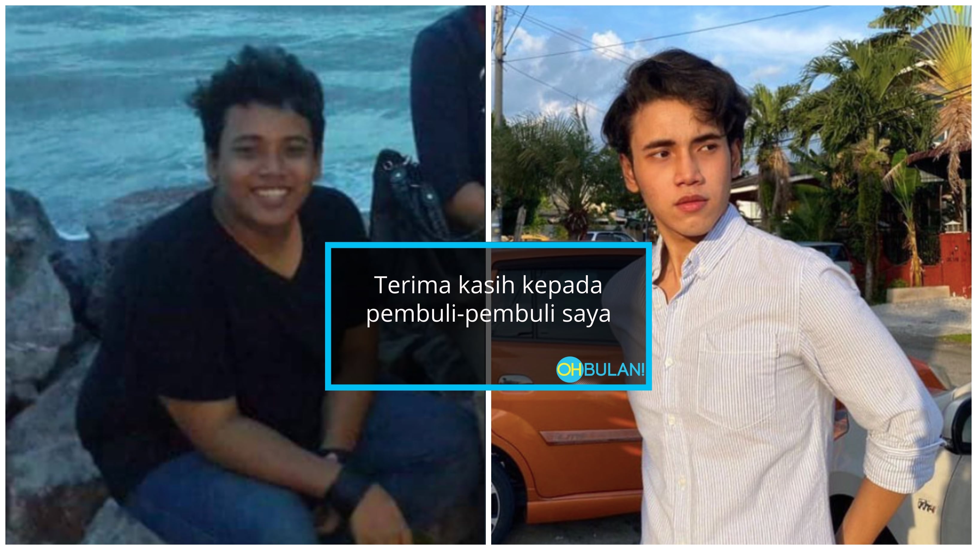 Sering Di Perli Rakan, Lelaki Ini Buktikan Badan Gempal Pun Boleh Kurus!