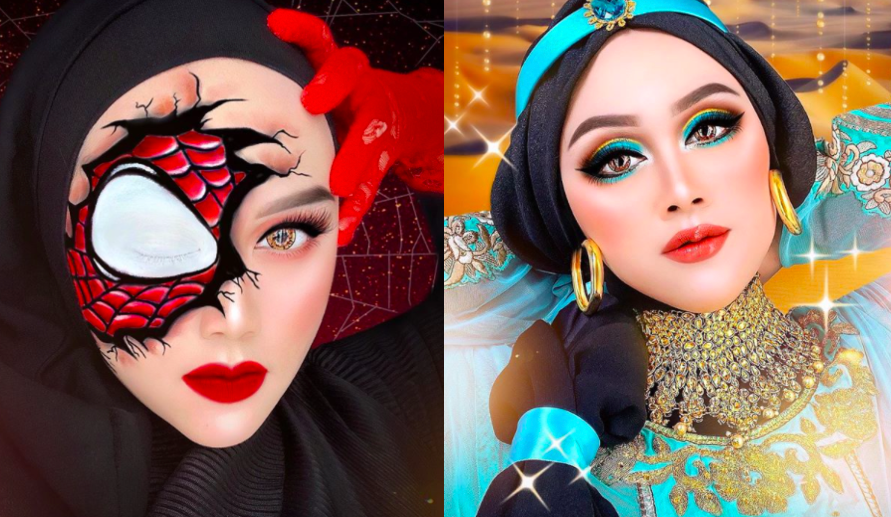 [FOTO] Unik & Kreatif, Hasil Makeup MUA Indonesia Ini Pasti Buat Anda Terpegun. Nampak ‘Real’!