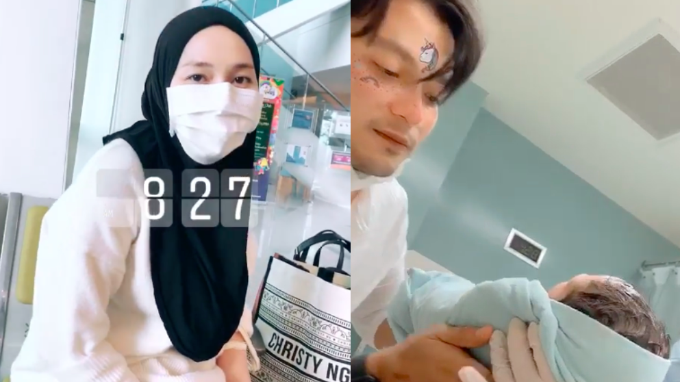 [VIDEO] Shukri Yahaya Selamat Timang Anak Kedua, Lengkap Sepasang!