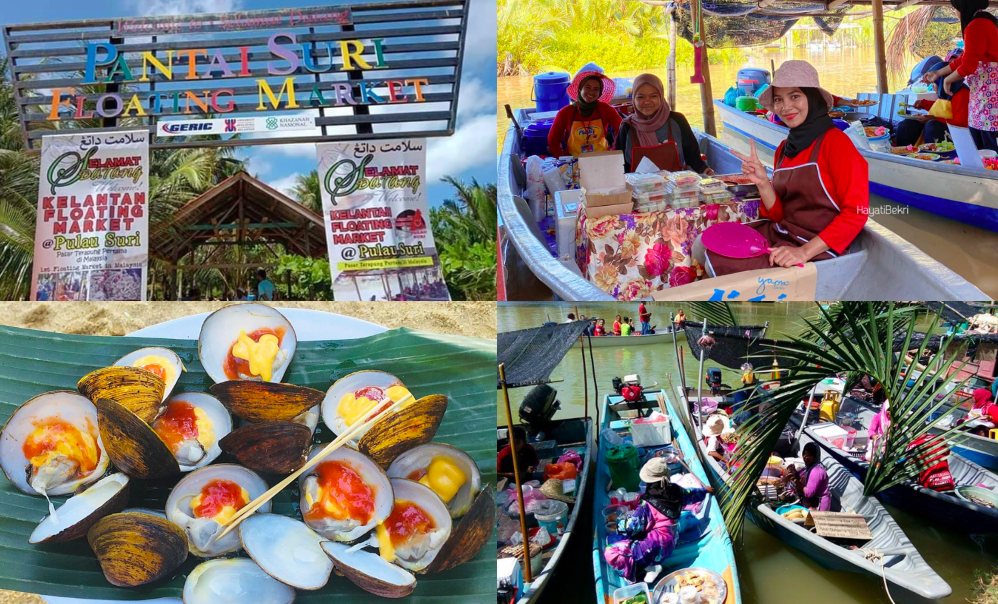 Sekali Tengok Macam Di Hatyai, Rupanya ‘Pasar Terapung’ Unik Ini Hanya Di Kelantan..