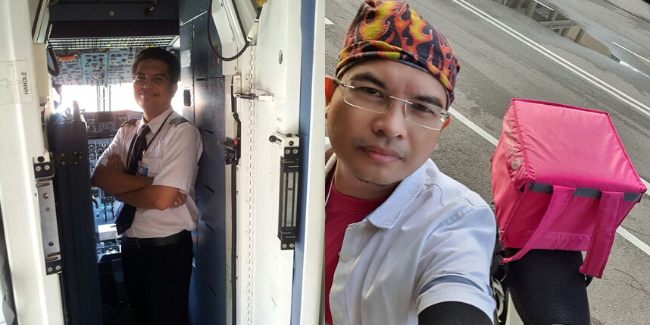 Demi Keluarga, Bekas Juruterbang Tak Kekok Jadi ‘Rider’ E-Hailing, Jual Kambing Perap