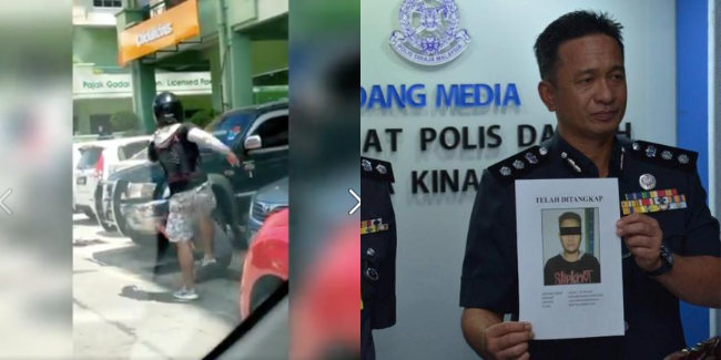 Samseng Belasah Lelaki Akhirnya Ditahan, Ada 16 Kes Jenayah Lampau