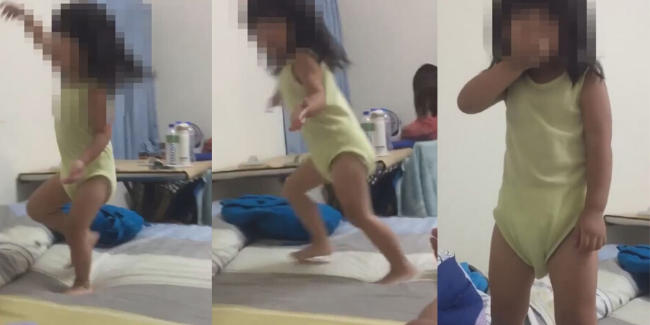 [VIDEO] Bapa Tak Sengaja Rakam Kelibat Lembaga Berambut Panjang Tanpa Muka