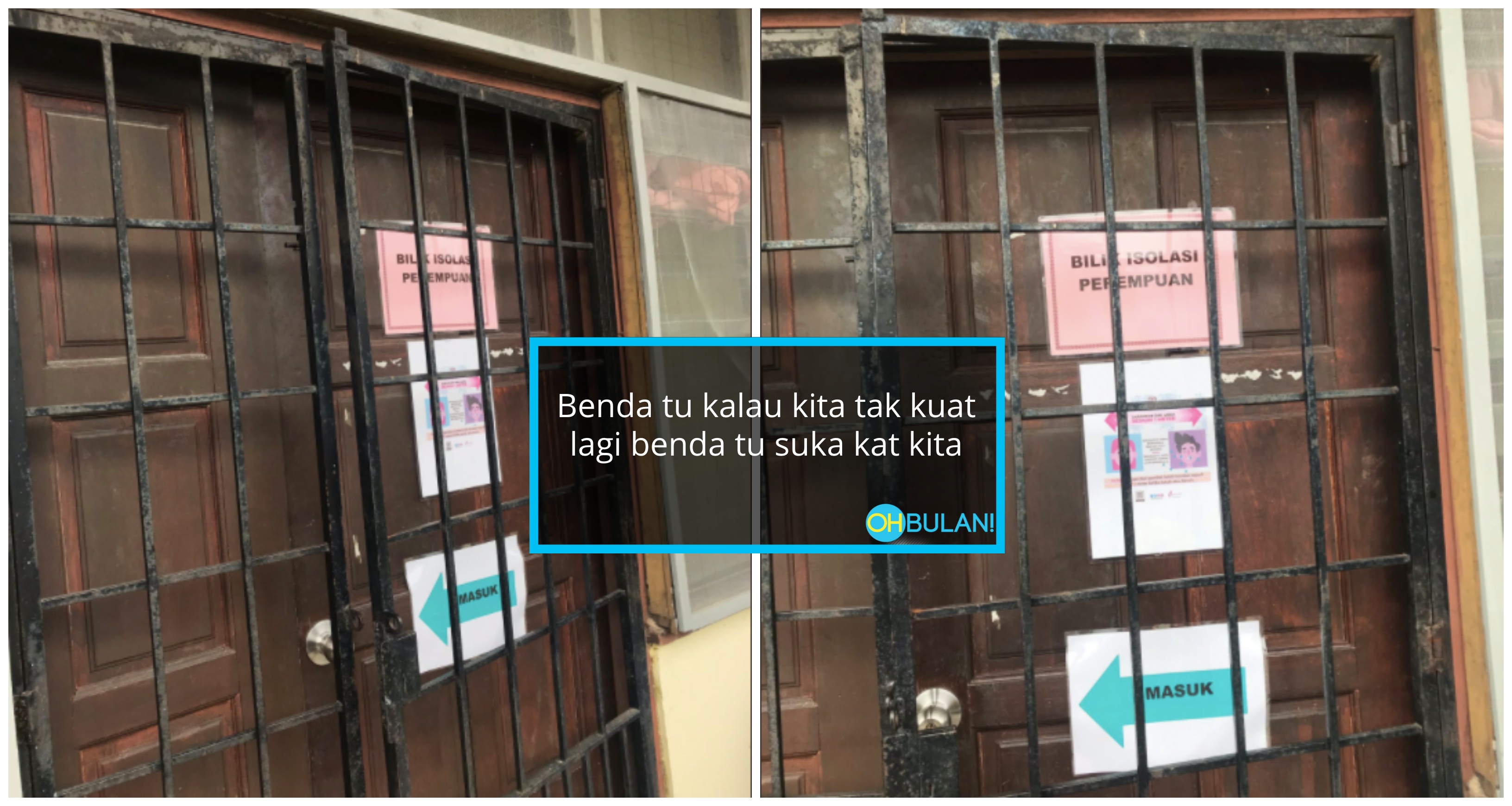 Pintu Locker Terbuka Tiba-Tiba & Bunyi Ketukan Pintu, Pelajar Cerita Misteri Bilik Isolasi Di Asrama