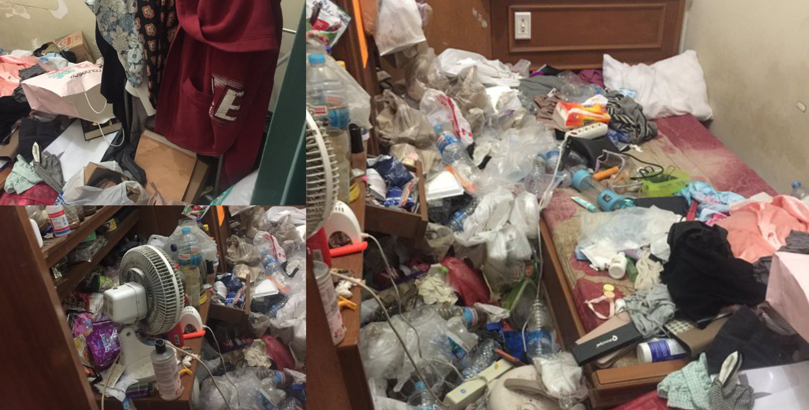 Hidup Dipenuhi Sampah Sarap, Gadis Dedah Housemate Rupanya Hidap Penyakit Hoarding Disorder