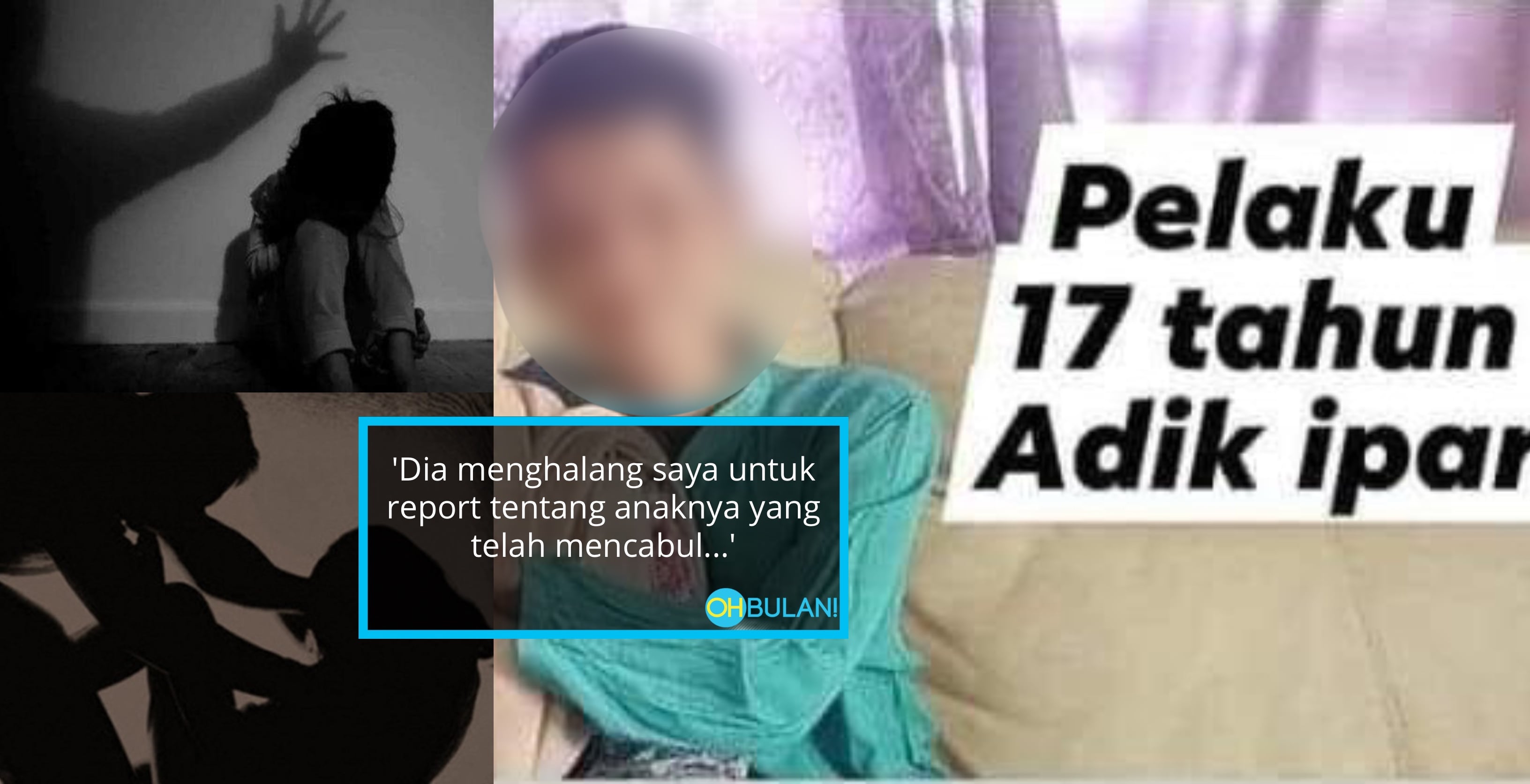 ‘Dia Letak Sesuatu Ke Dalam Kemaluan’ – Ibu Dakwa 2 Anak Dicabul Adik Ipar Berusia 17 Tahun