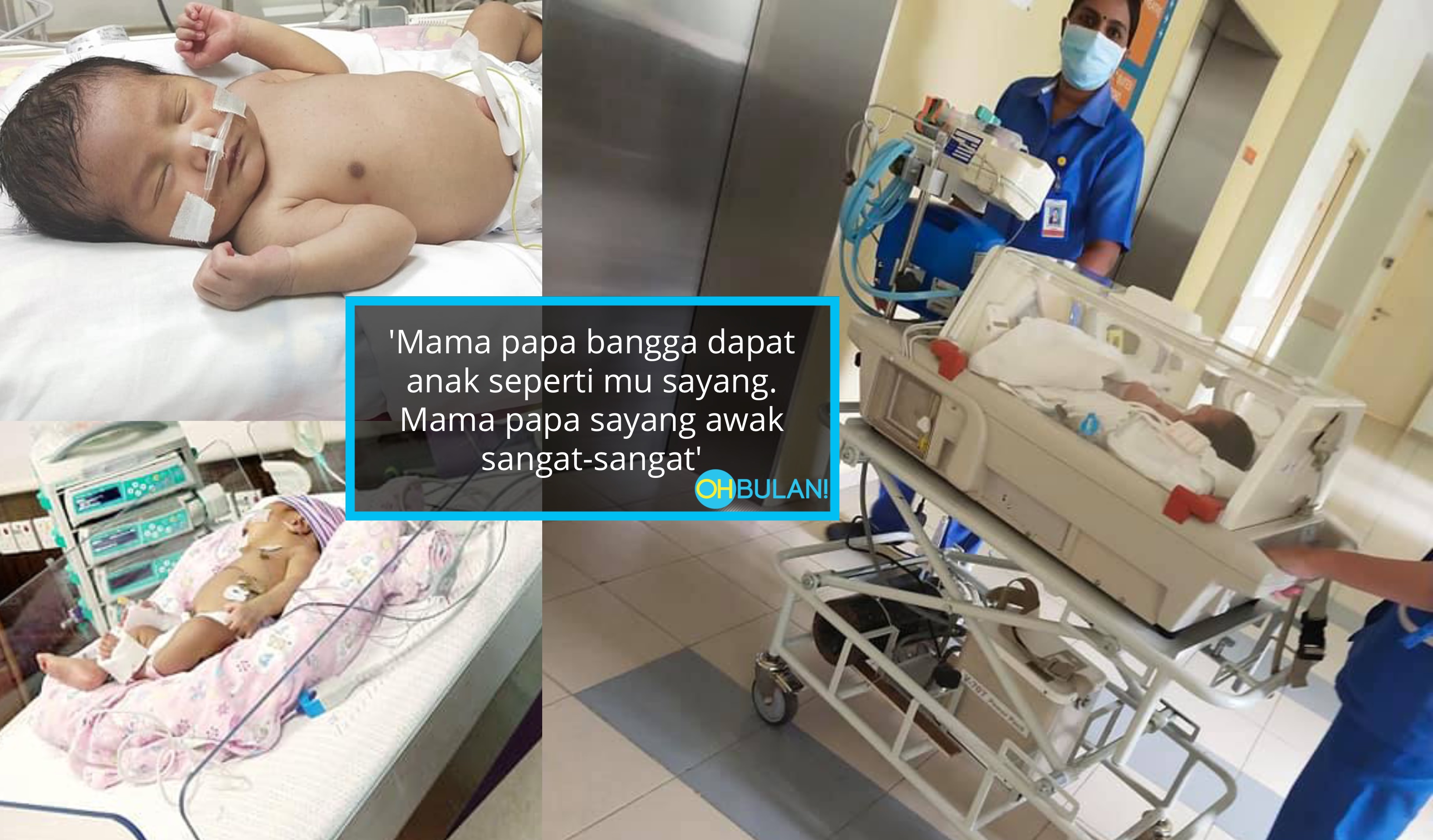 ‘Allah Cipta Baby Ini Tanpa Injap Jantung & Jantungnya Berpusing…’