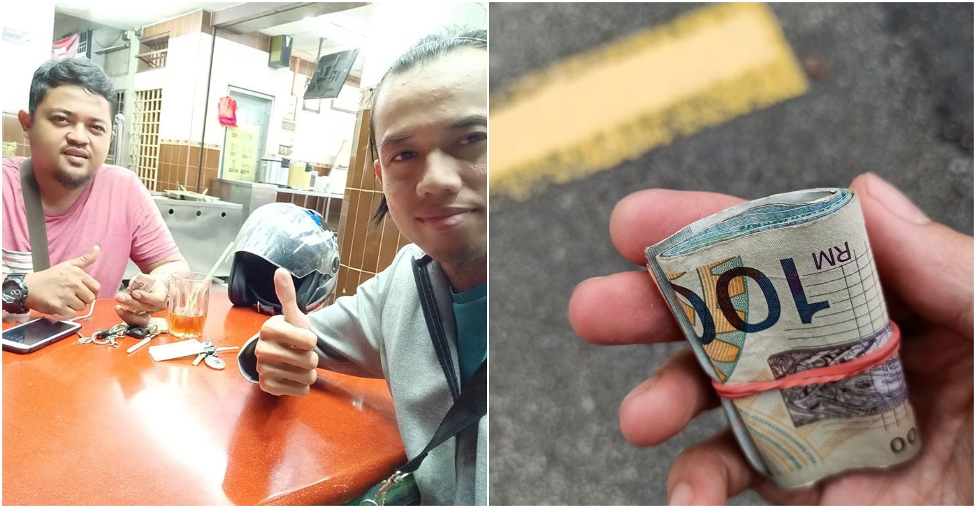 Jumpa Segulung Wang Tunai, Tindakan Mulia Lelaki Ini Cari Pemilik Asal Dipuji