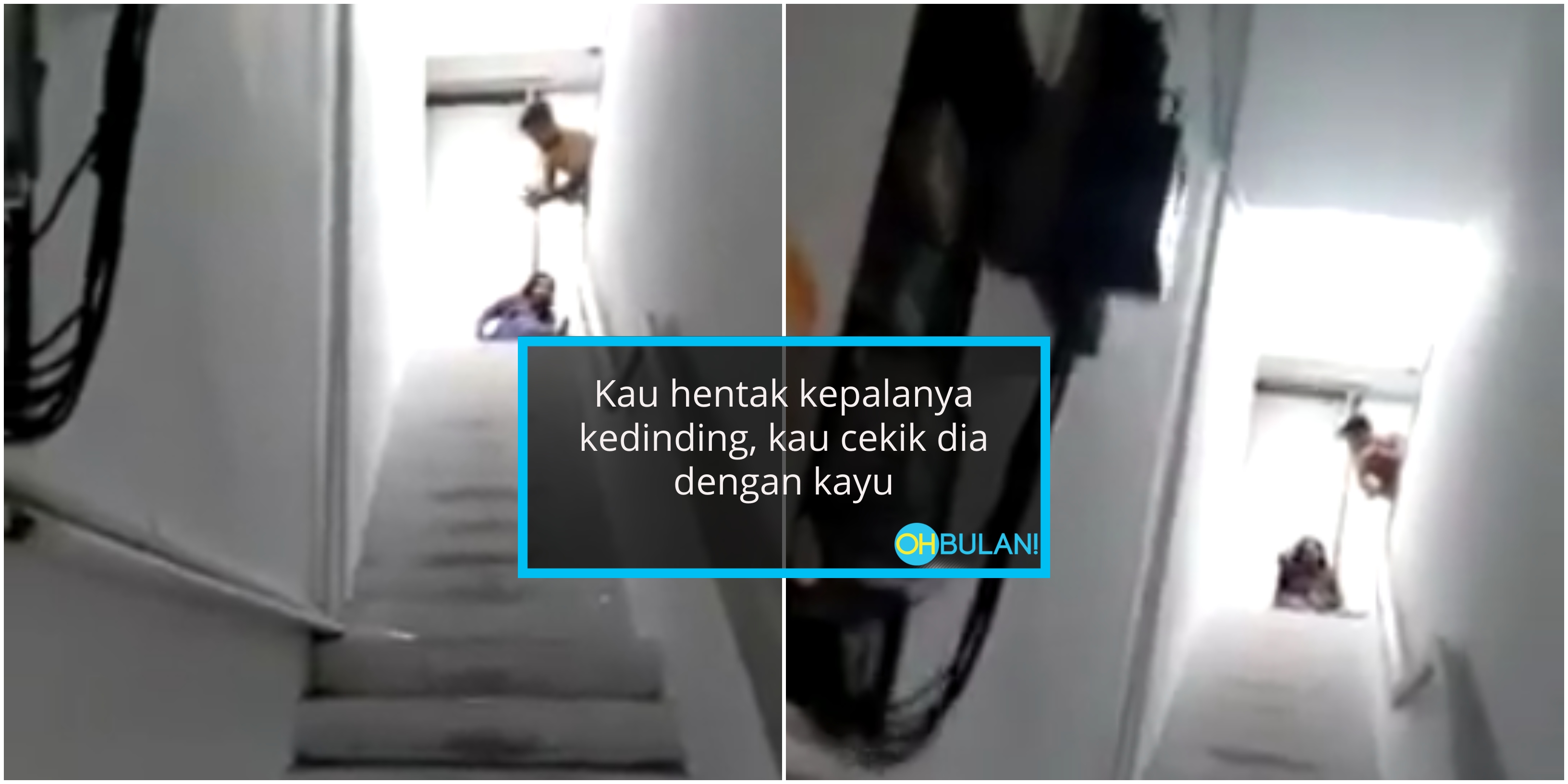 [VIDEO] Netizen Bengang Lihat Suami Baran Pukul, Hentak Kepala Isteri