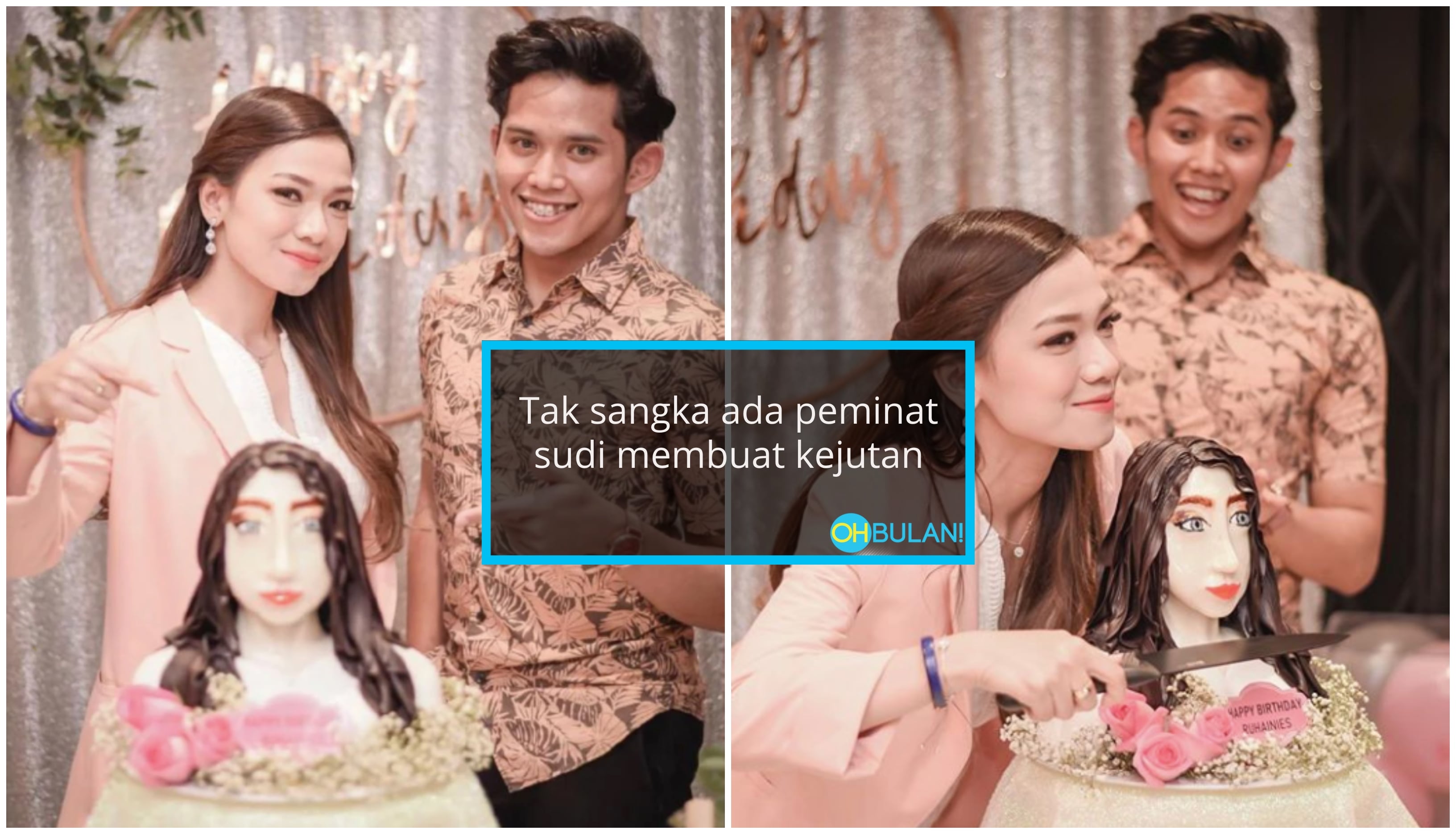 Ruhainies Tak Terasa Hati, Kek ‘Mirip Mak Nyah’ Pemberian Peminat