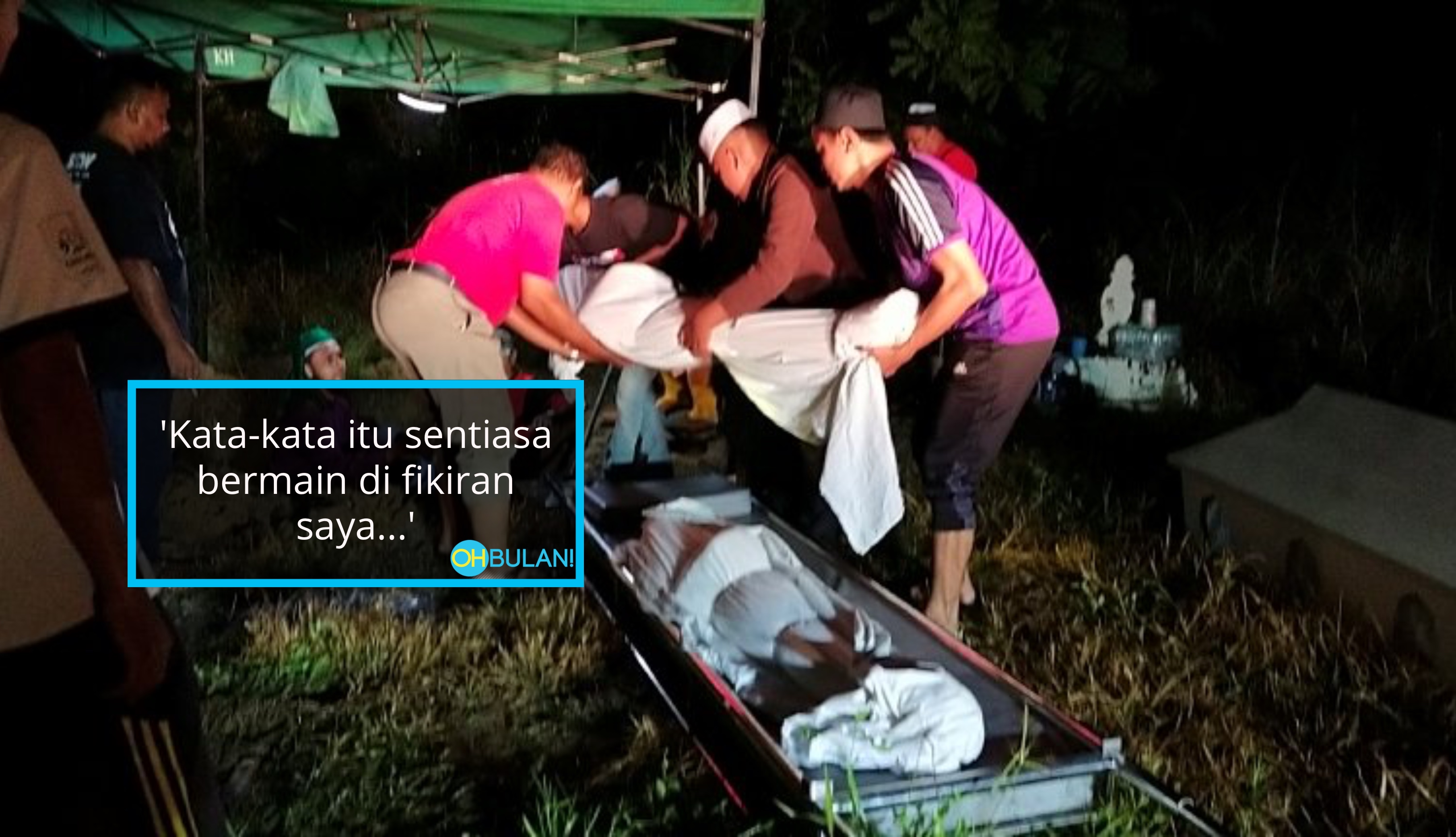 Suami & Anak Pulang Untuk Ziarah Kubur, Tak Sangka Mereka Pula Dikuburkan Bersama