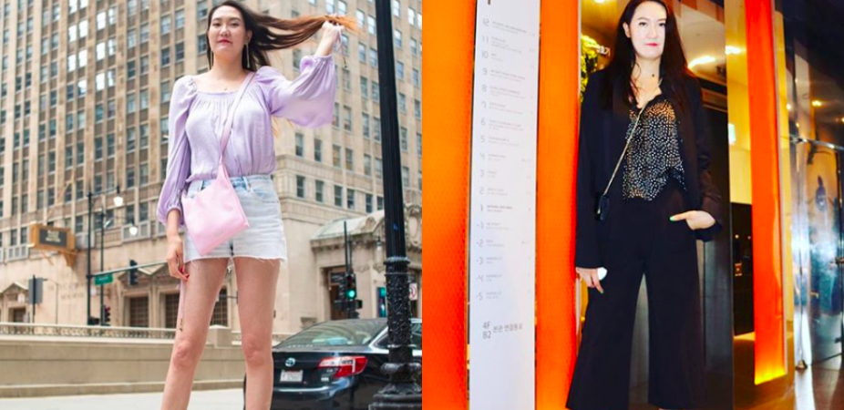 [FOTO] Wanita Kedua Miliki Kaki Terpanjang Di Dunia, Tinggi Lebih 200cm!