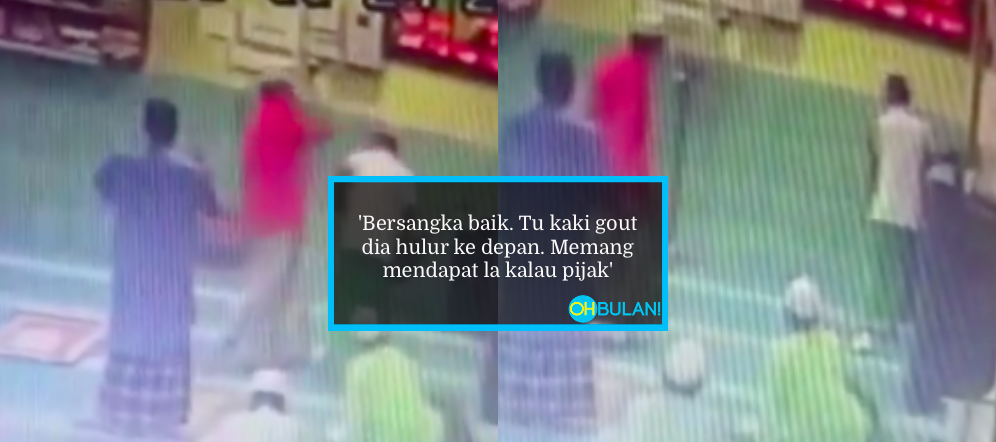 [VIDEO] ‘Naik Angin’ Tampar, Terajang Sebab Terpijak Tangan