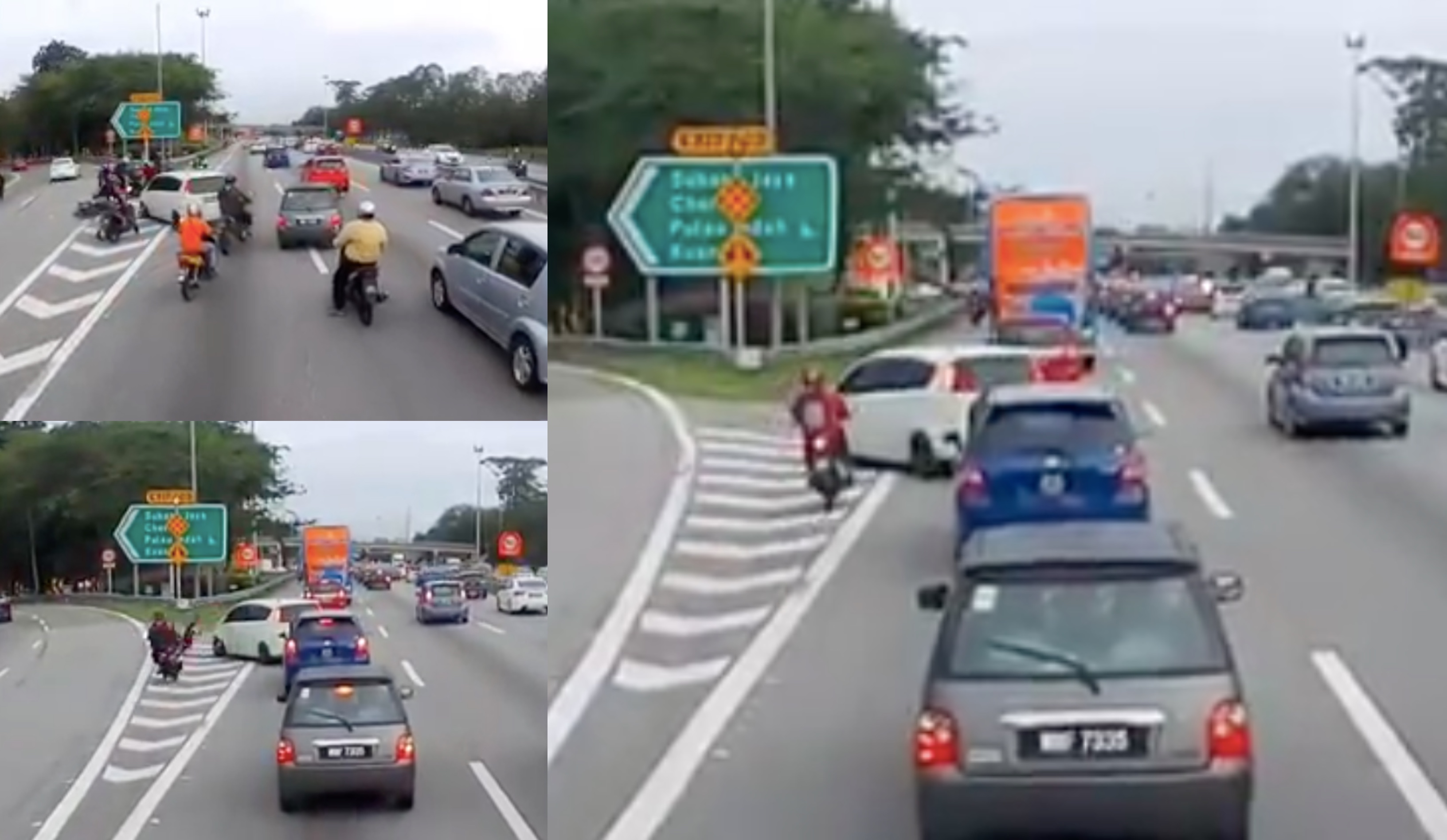 [VIDEO] ‘Allahuakbar, Kesiannya Motor Naik Atas Perut…’